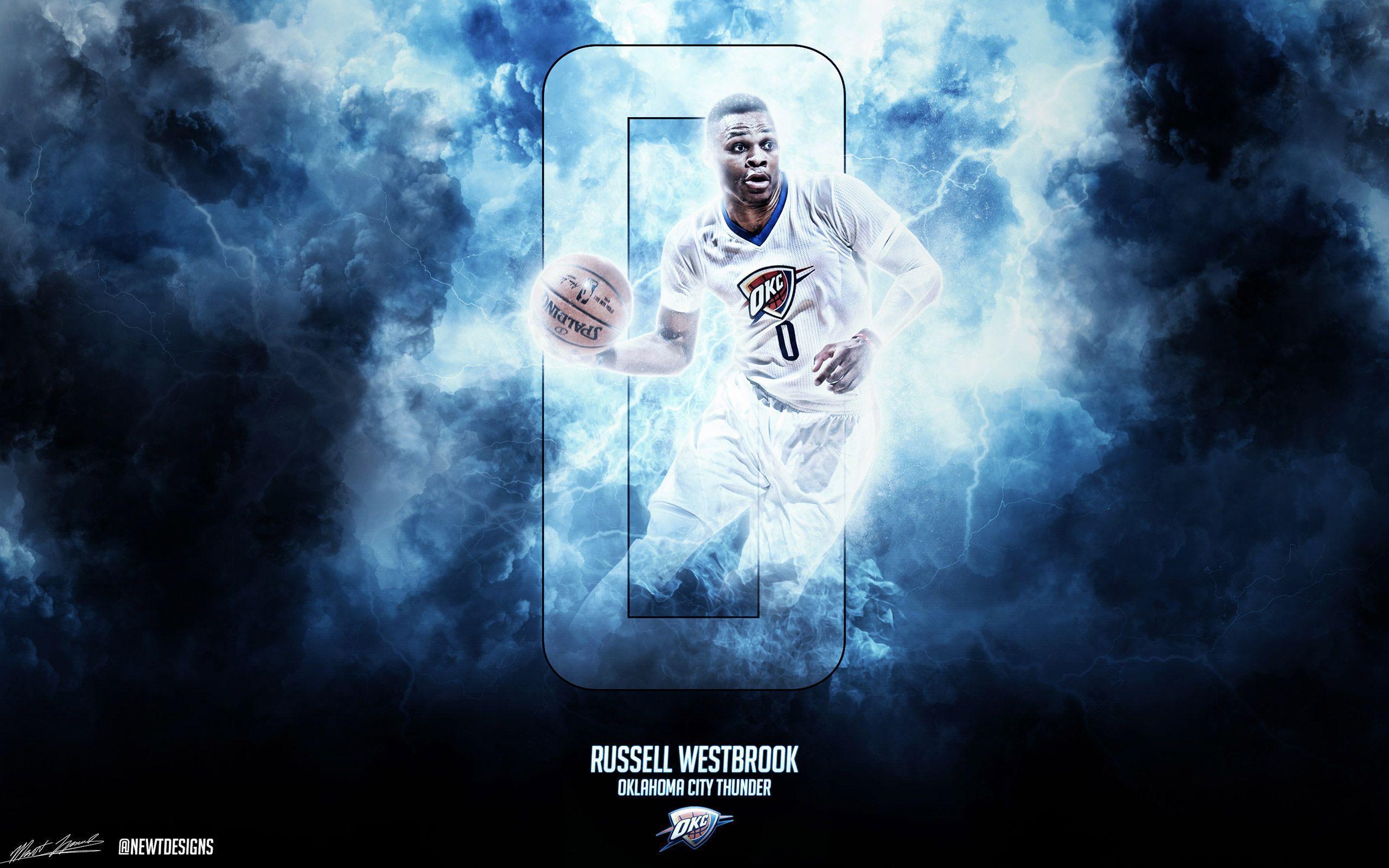 2560x1600 Kevin Durant And Russell Westbrook 2016 Wallpaper