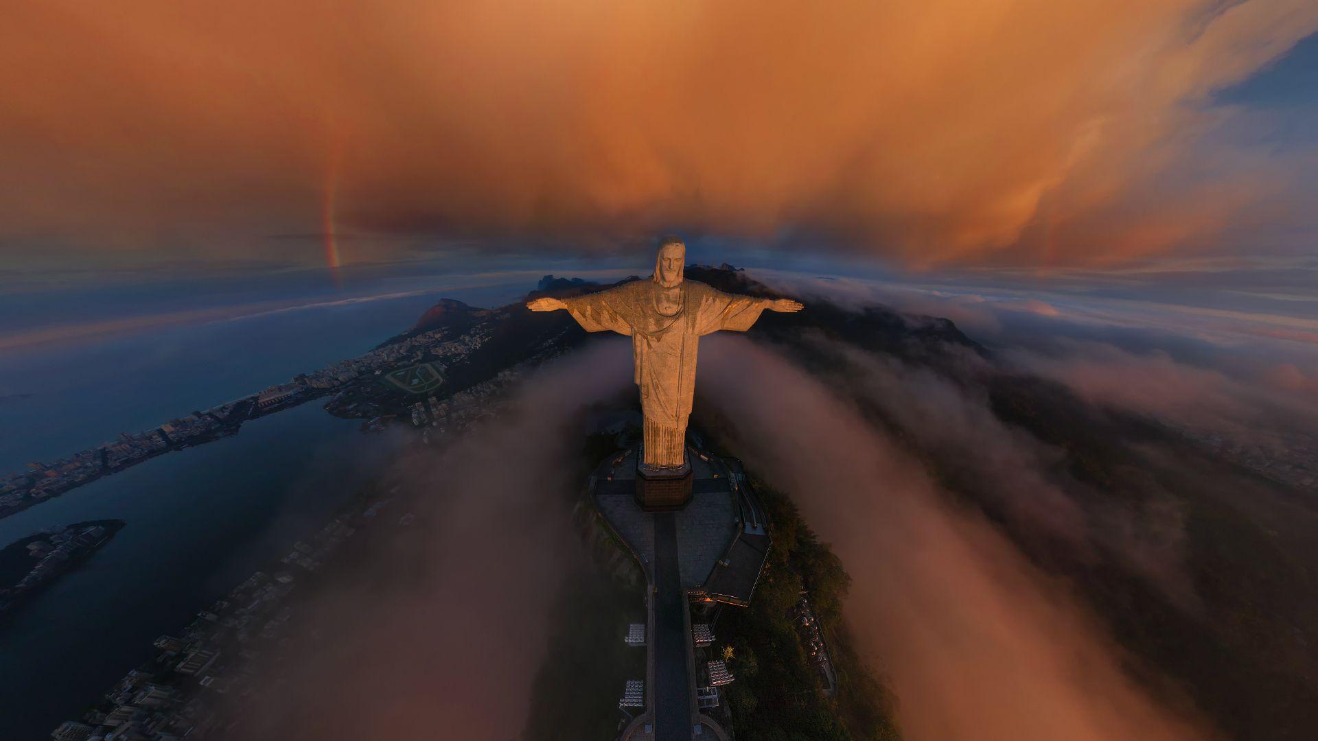 1920x1080 Statue in Rio de Janeiro wallpaper and image
