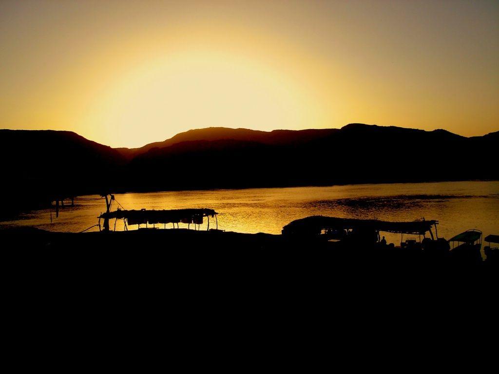 1024x768 Sudan Sunset Desktop #Photo