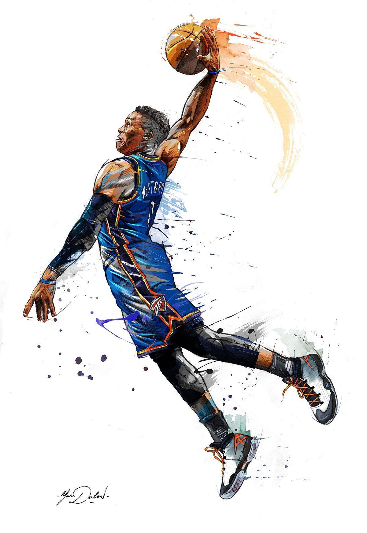 1200x1742 Russell Westbrook Russ cartoon wallpaper top free