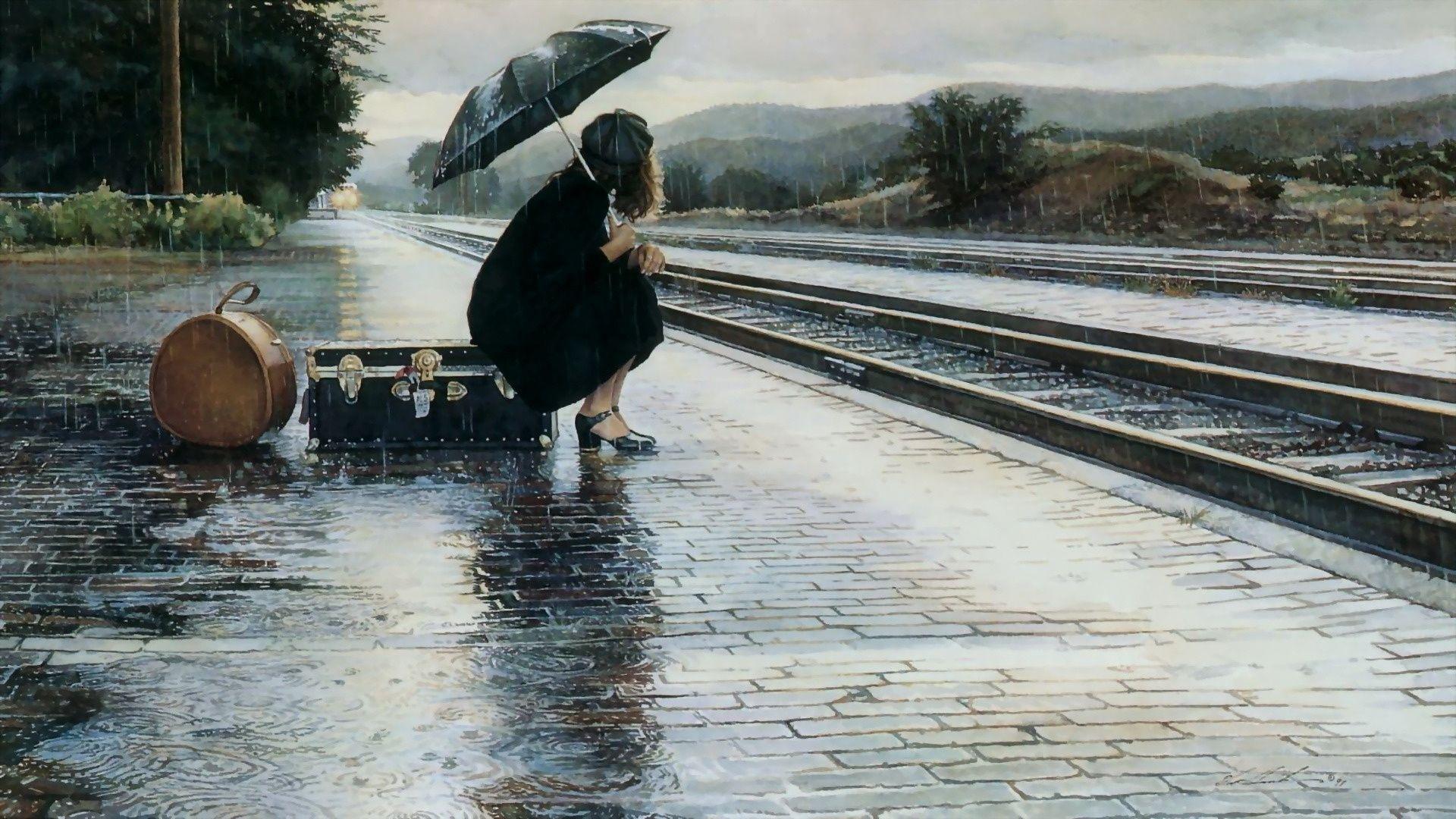 1920x1080 Sad Girls Wallpaper HD Picture