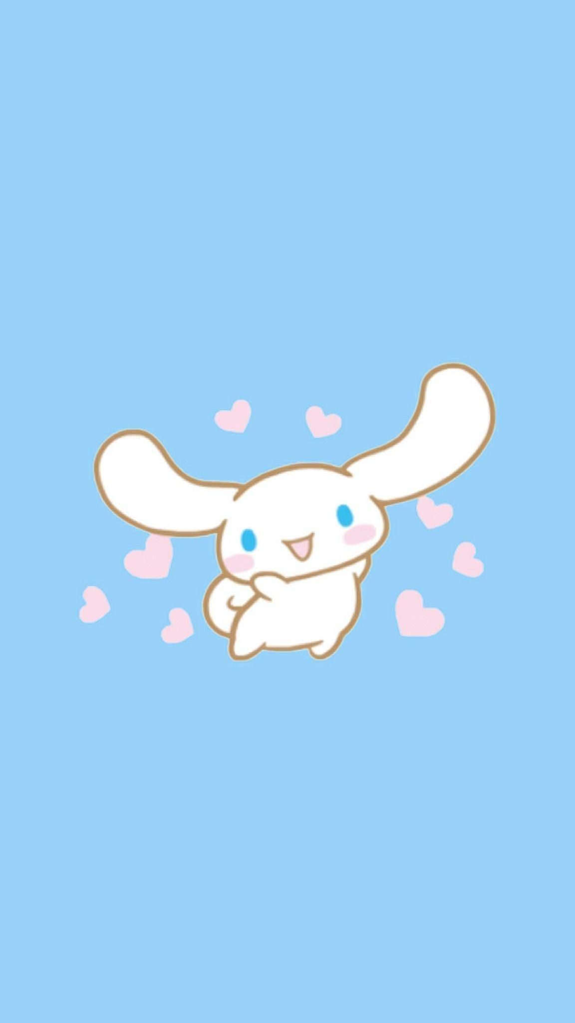 1152x2048 Cinnamoroll Blue Wallpaper For iPad