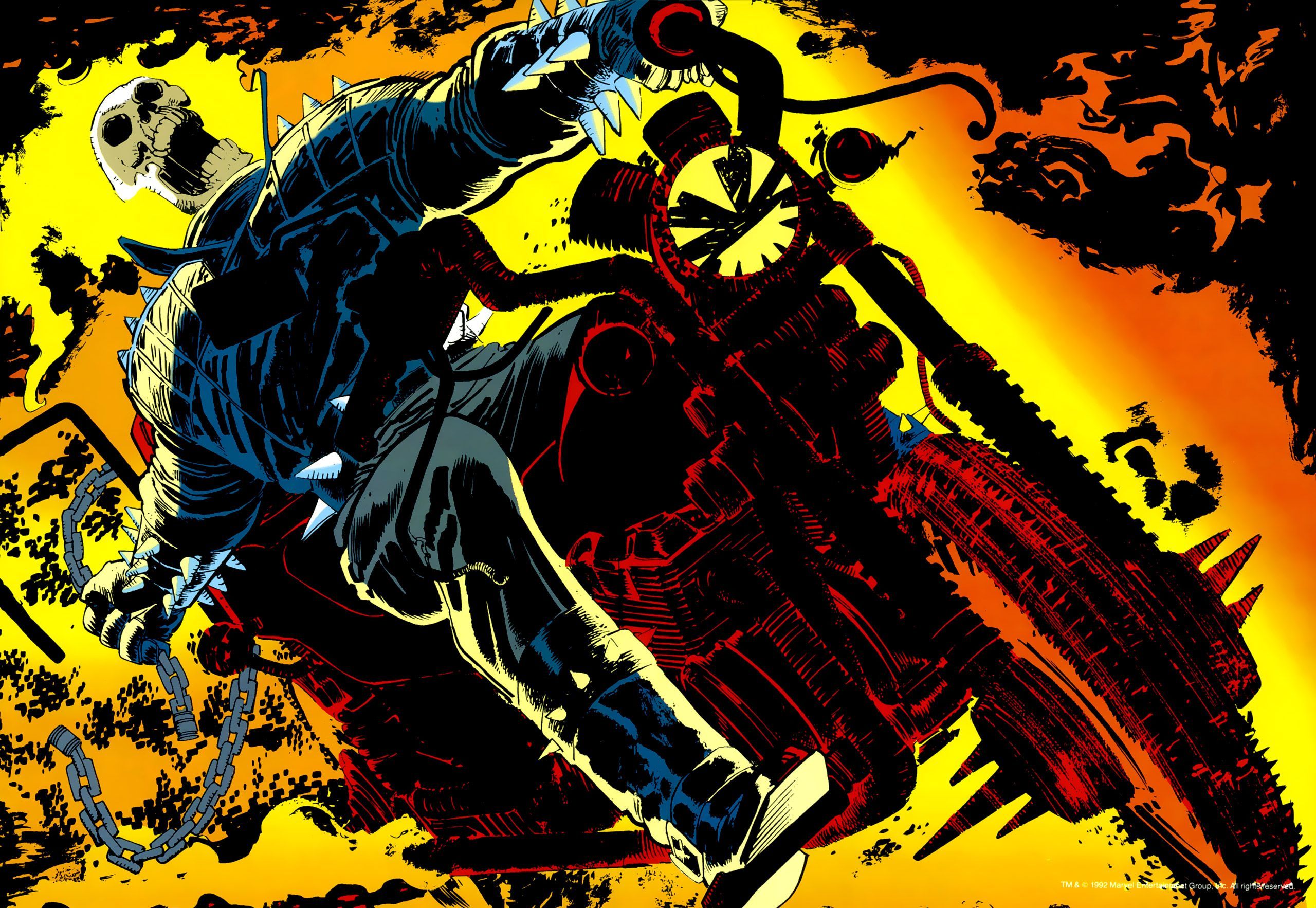 2560x1766 Comics Ghost Rider HD Wallpaper
