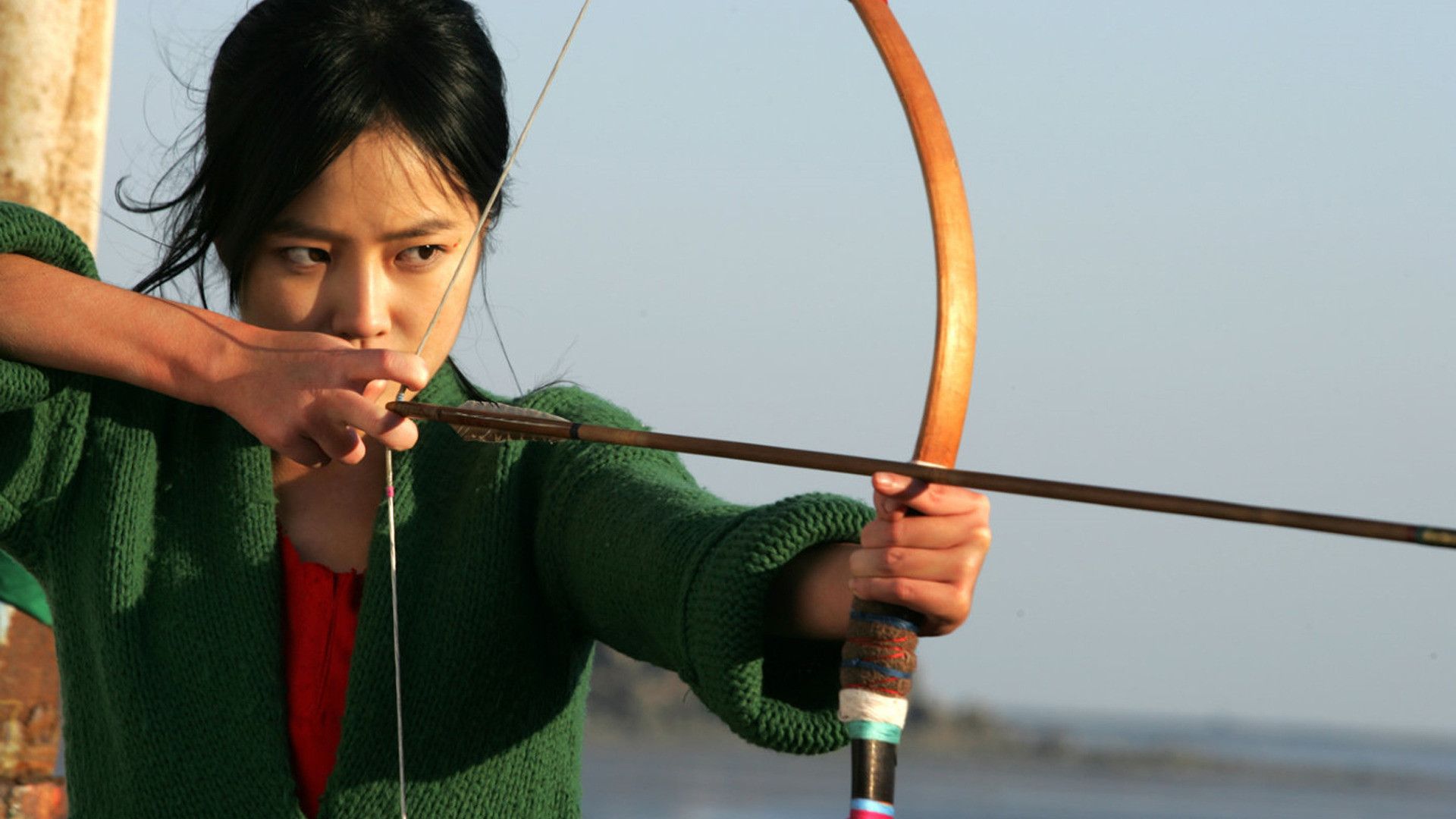 1920x1080 Kim Ki Duk's The Bow (2005). Black Is