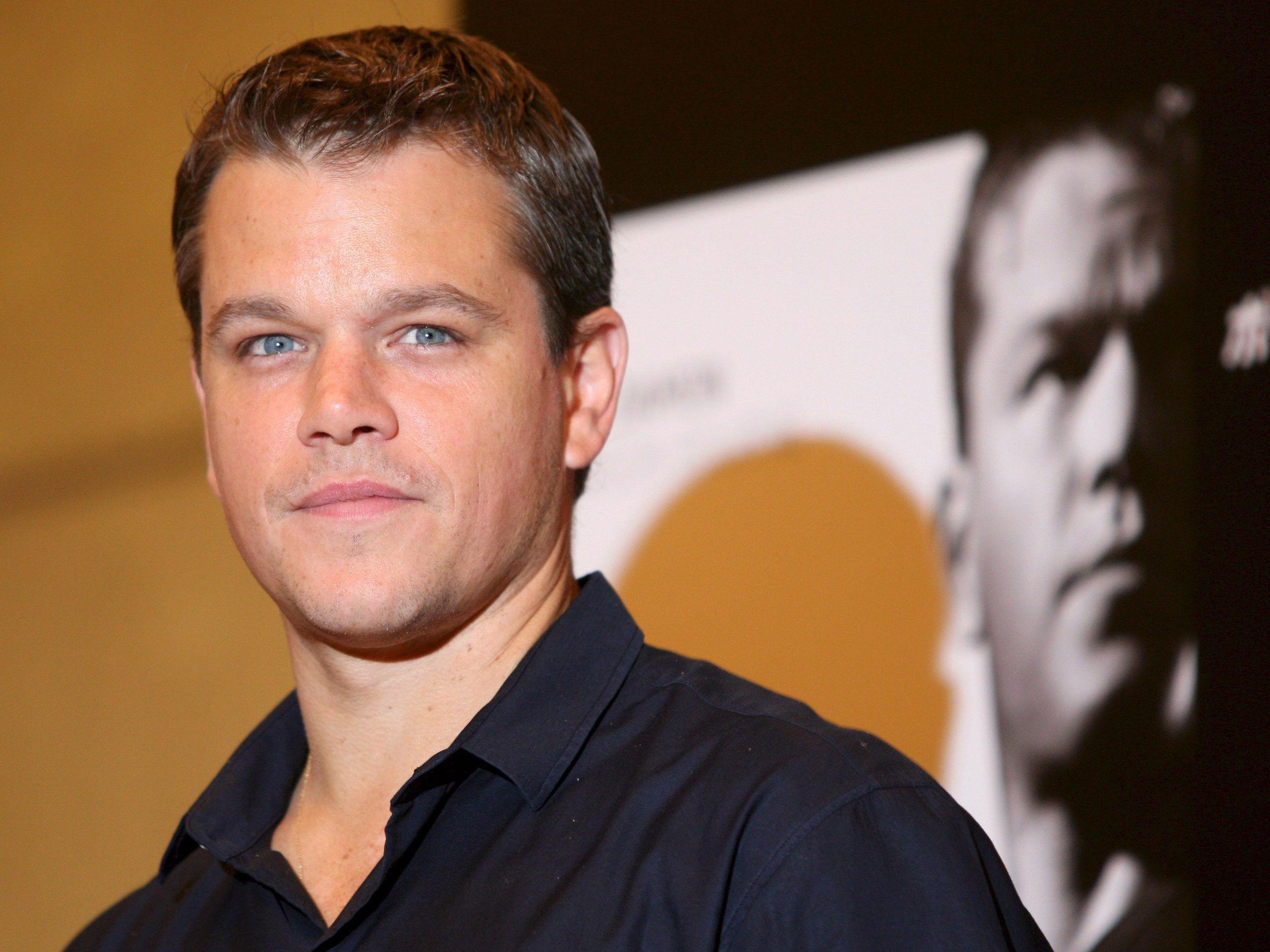 2560x1920 Matt Damon. HD Wallpaper. Matt damon, Damon, Actor