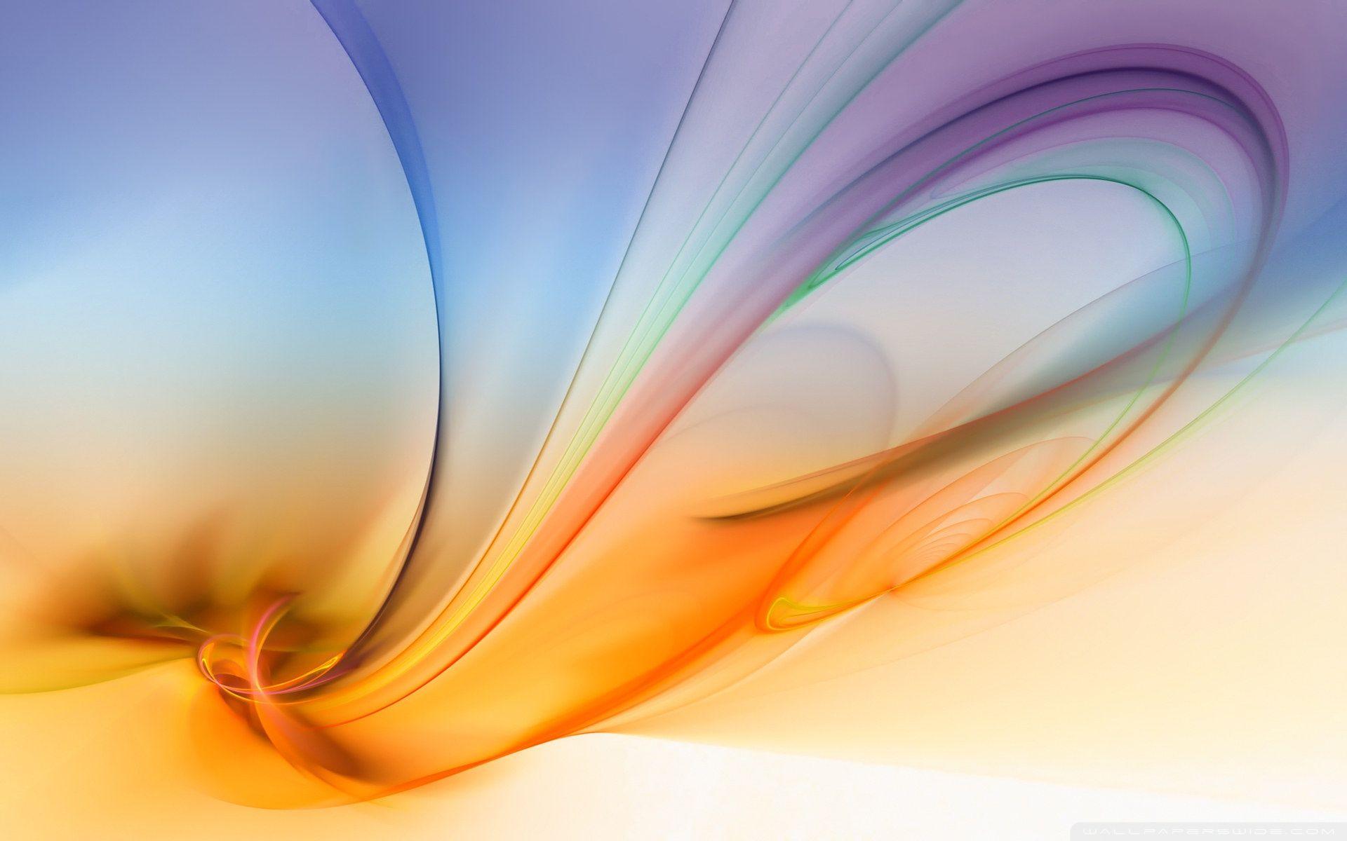 1920x1200 Abstract Aurora Purple And Orange ❤ 4K HD Desktop Wallpaper