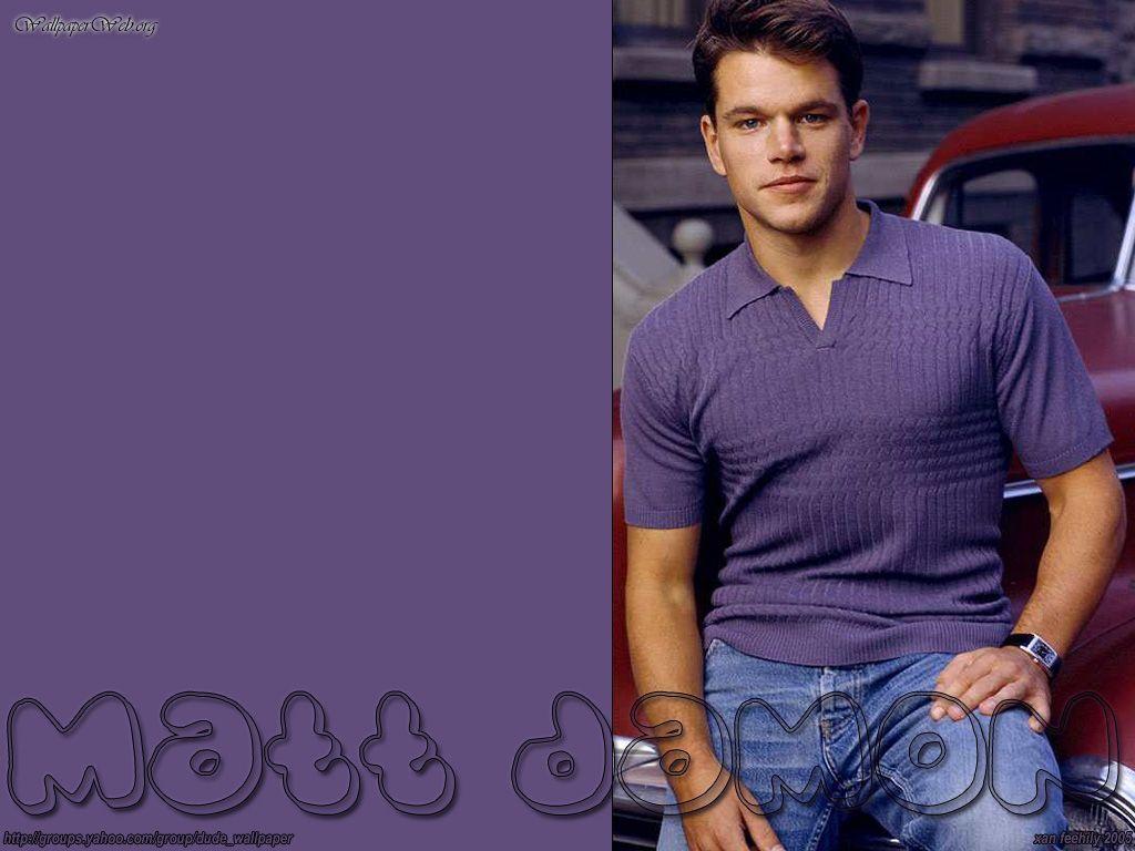 1024x768 Male Celebrities: Matt Damon, picture nr. 27914