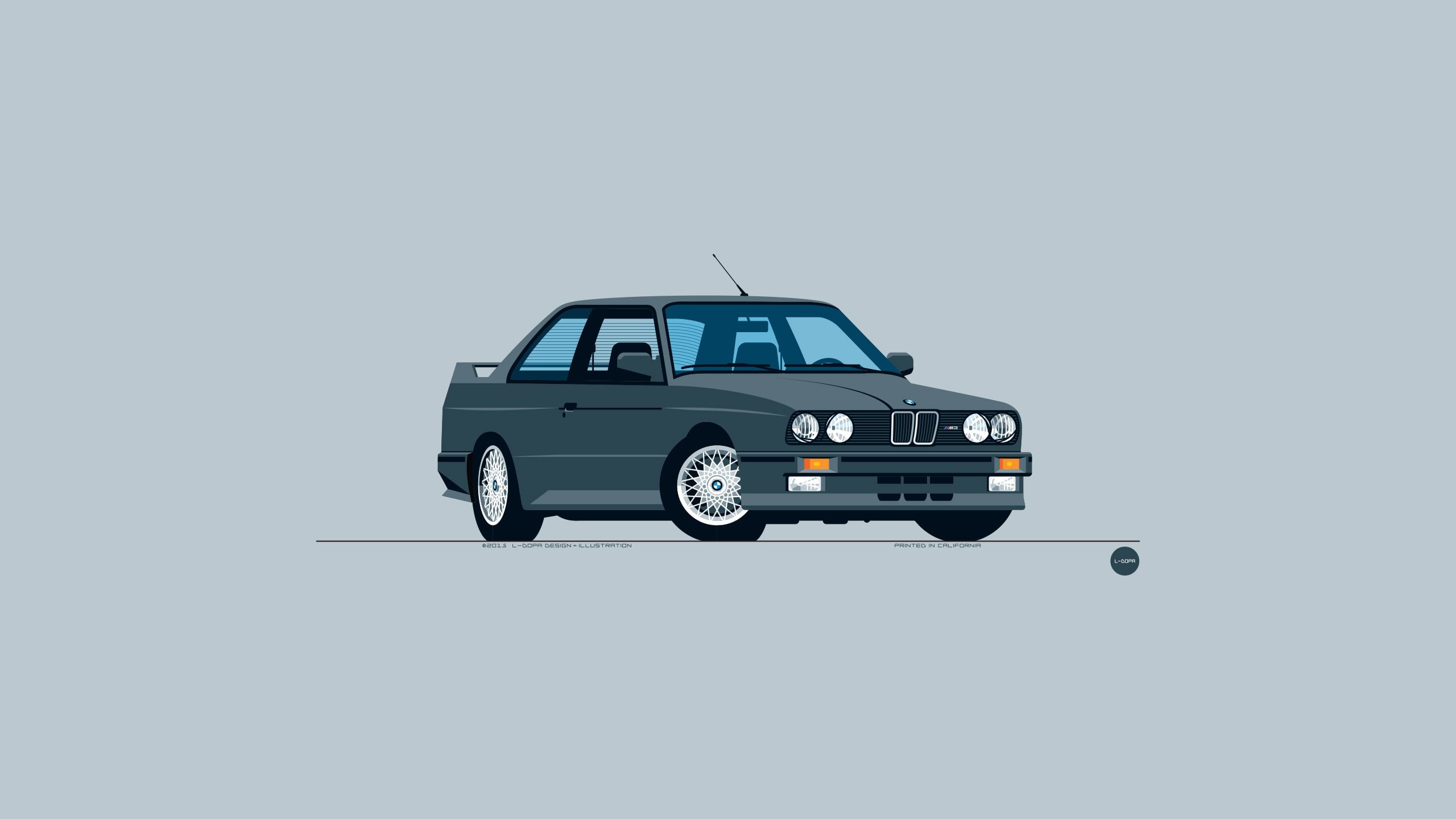 2560x1440 HD wallpaper: green coupe wallpaper, BMW, car, minimalism, black, simple background