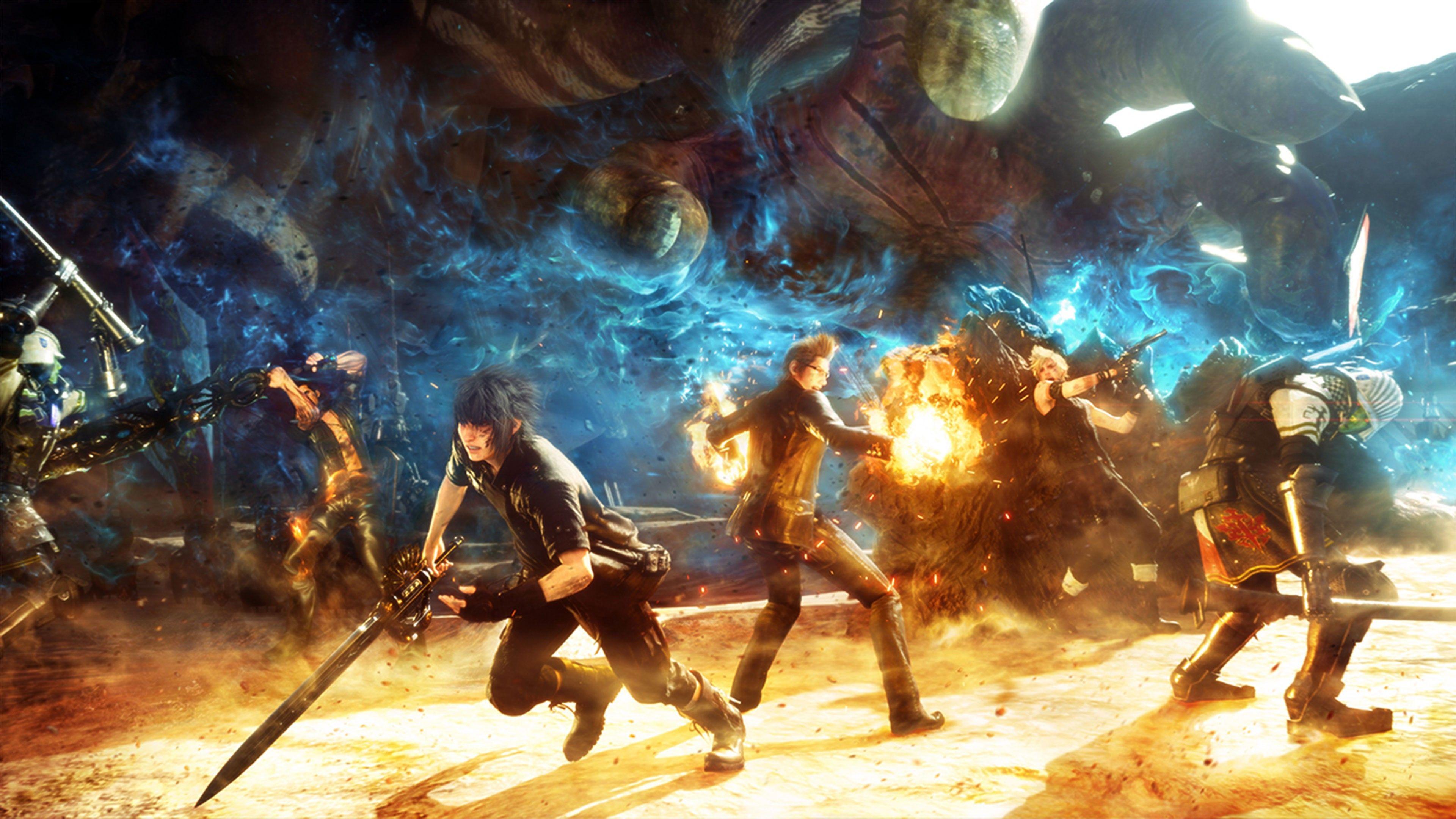 Final Fantasy 4k Wallpapers Top Free Final Fantasy 4k Backgrounds Wallpaperaccess