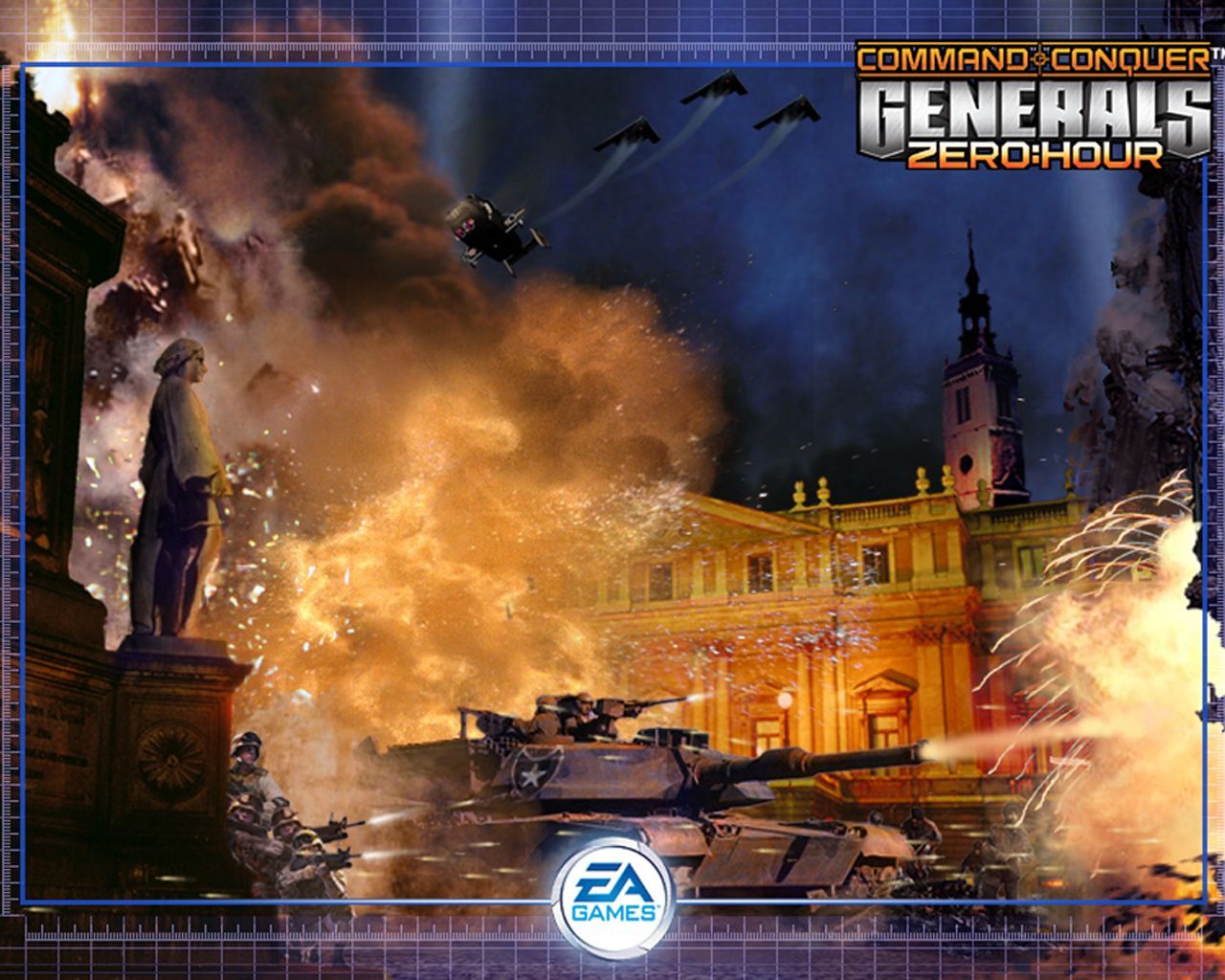 1280x1024 C&C Generals: Wallpaper