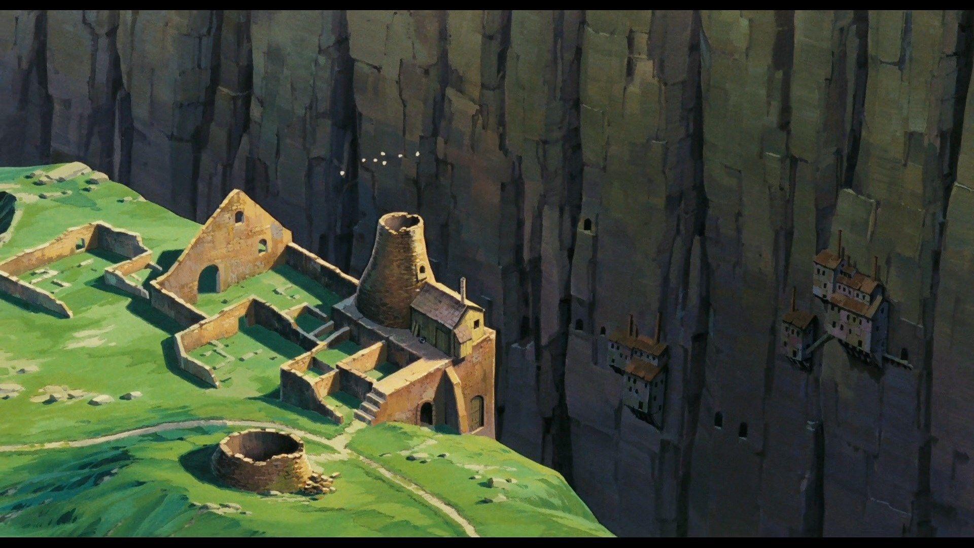 1920x1080 High Resolution Wallpaper = laputa castle in the sky