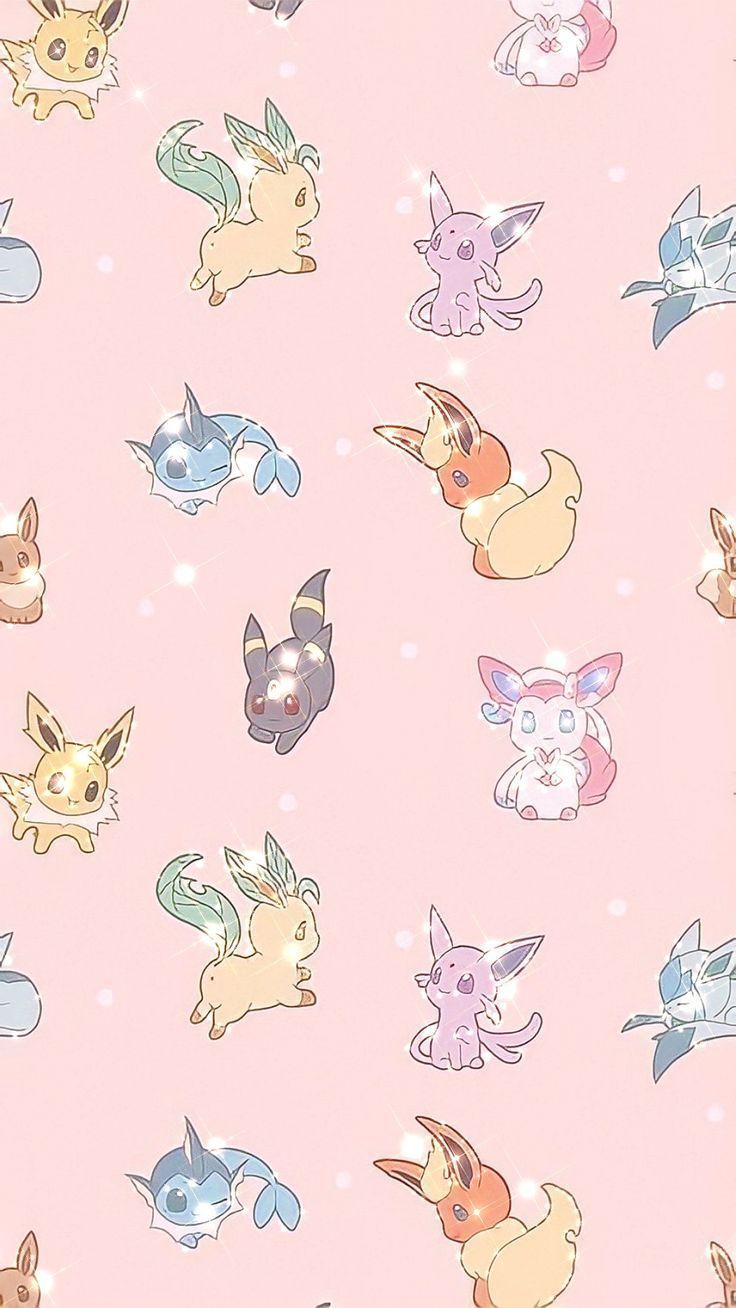 736x1308 Cute pokemon wallpaper, Eevee wallpaper
