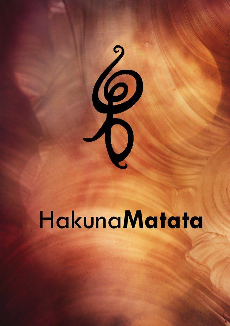 752x1063 Hakuna Matata Symbol Wallpaper
