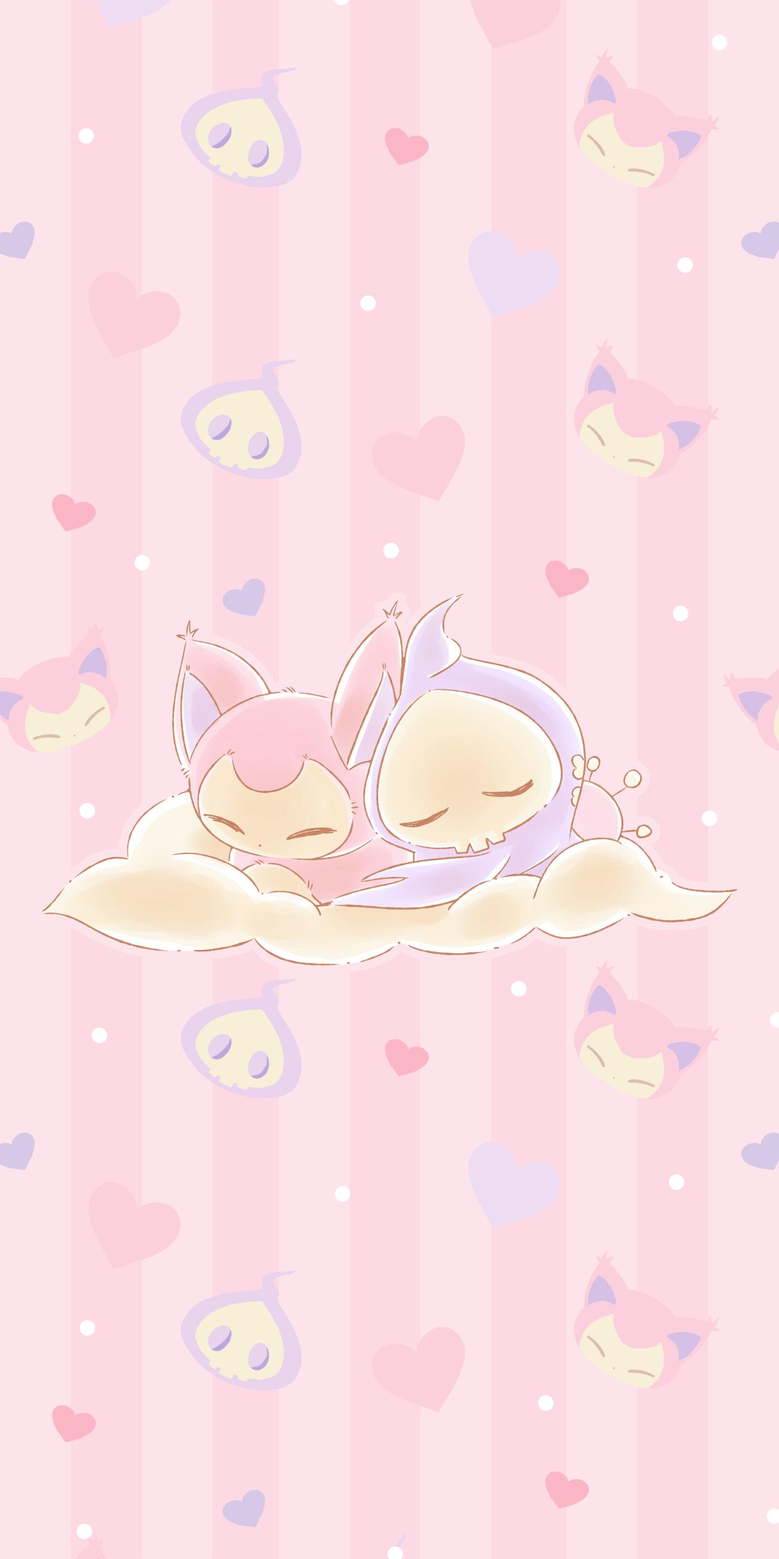 1536x3072 OC Pokemon Wallpaper ♡