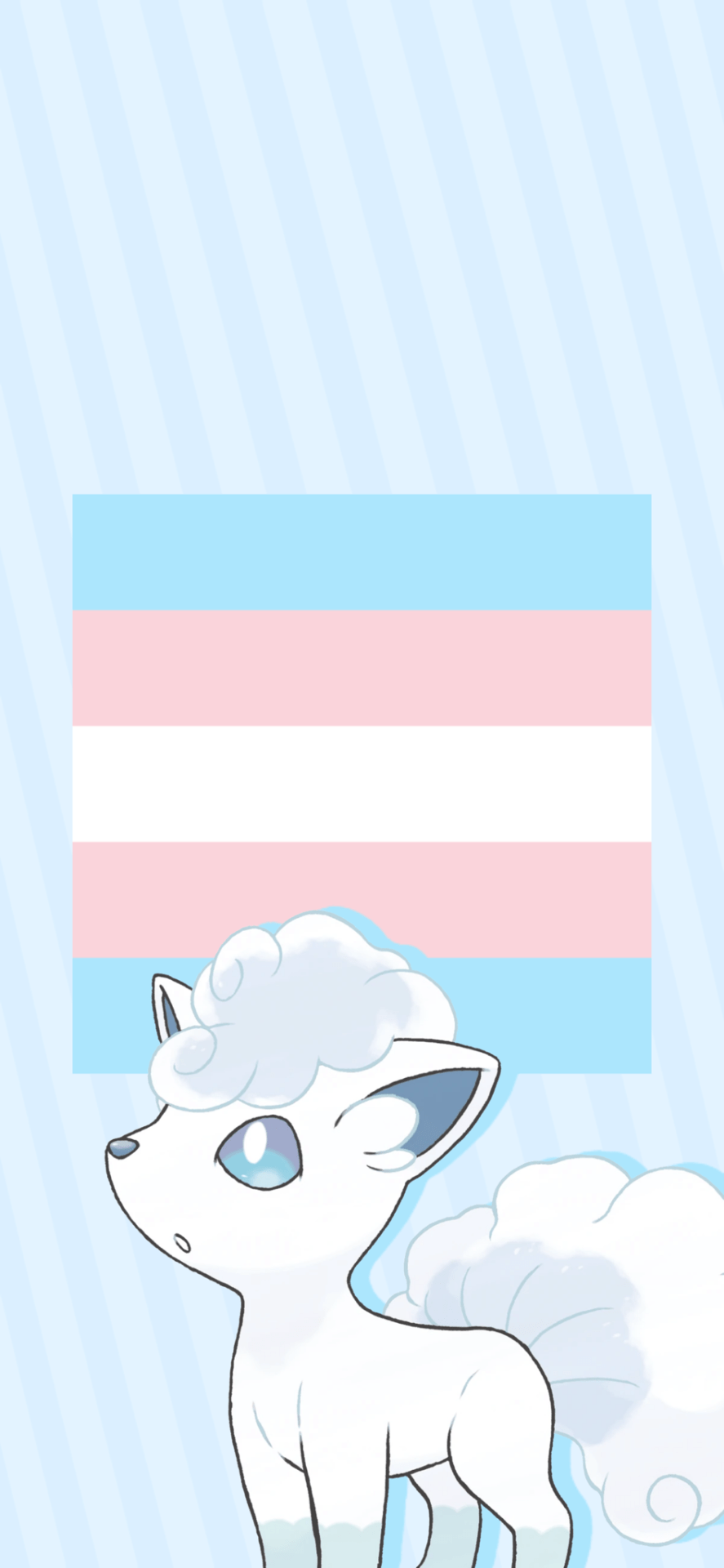 887x1920 pastel trans pokemon wallpaper