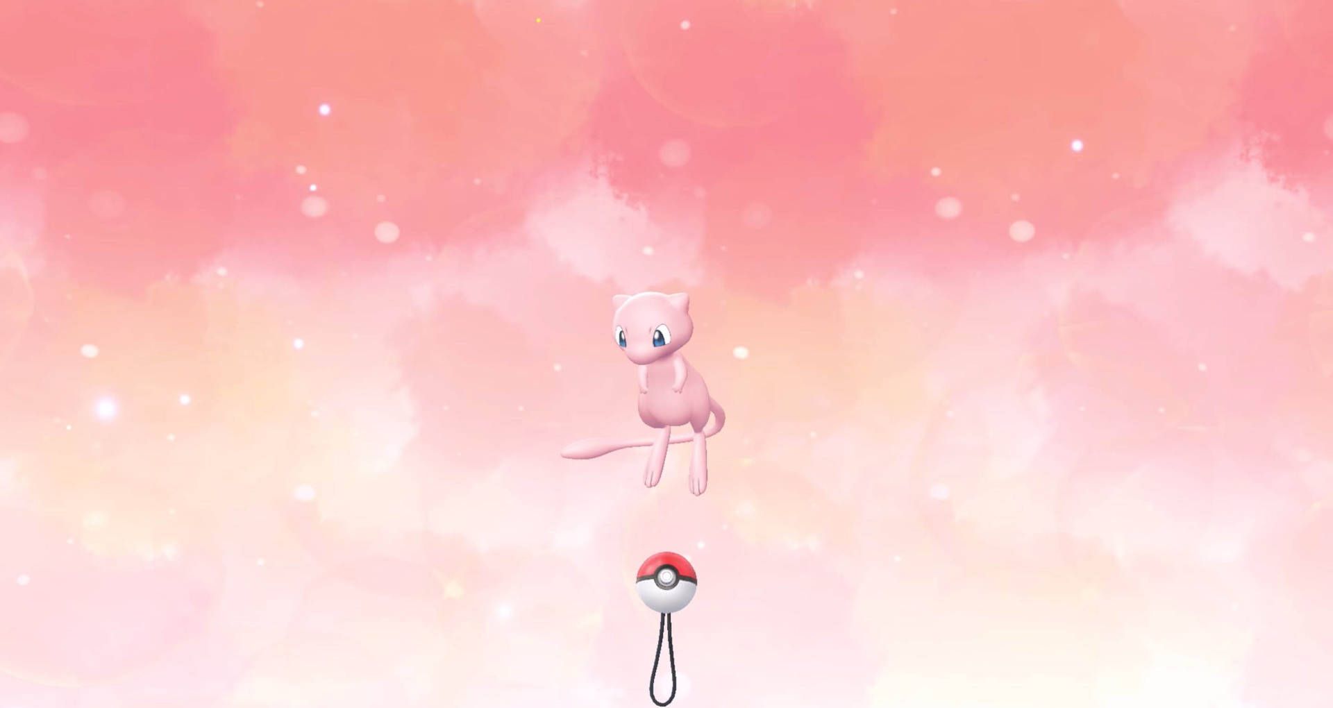 1920x1020 Download free Mew In Pastel Sky