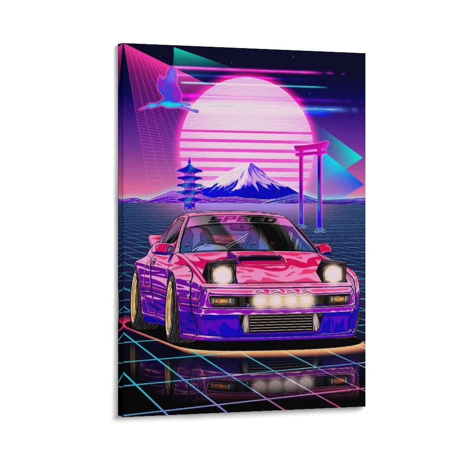 1600x1600 Jdm Car Art Japanese Car Wallpaper