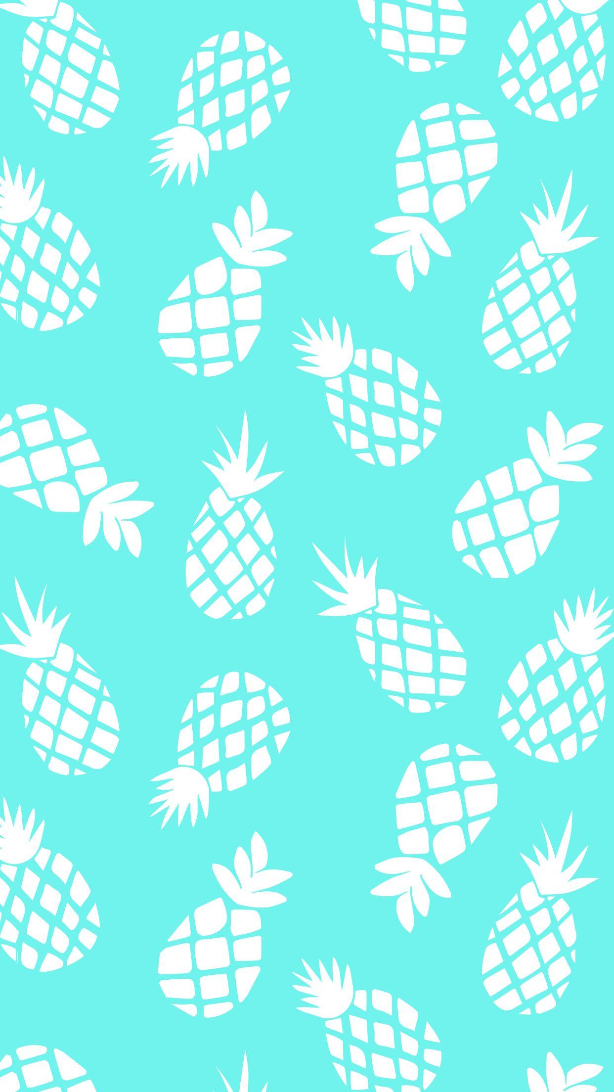 1242x2208 Pineapples Wallpaper (image in Collection)