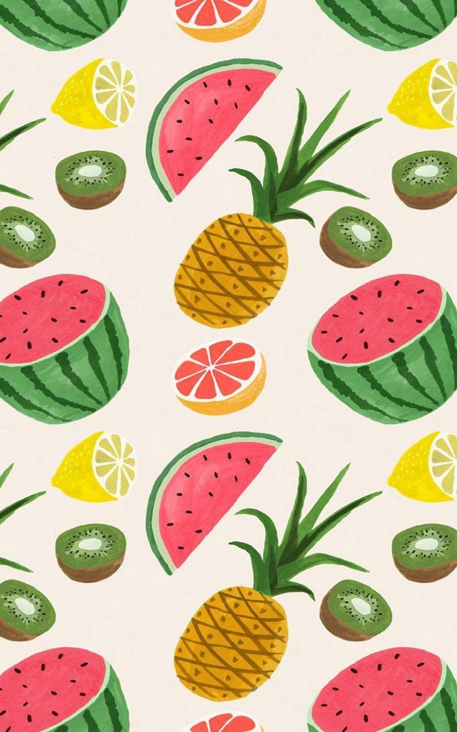 900x1440 Cute Pineapple Wallpaper for Android
