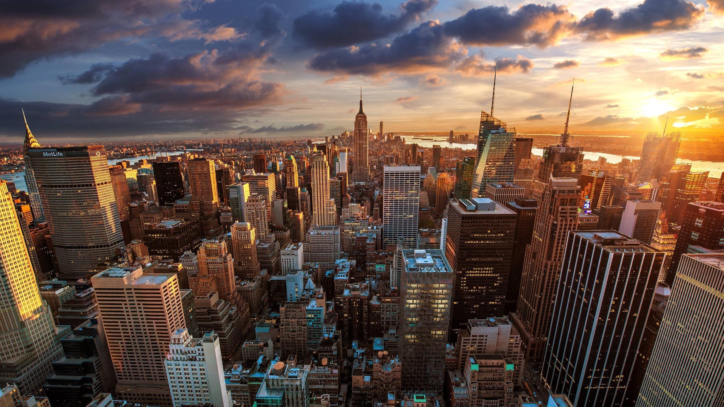 4k New York Skyline Wallpapers Top Free 4k New York Skyline Backgrounds Wallpaperaccess