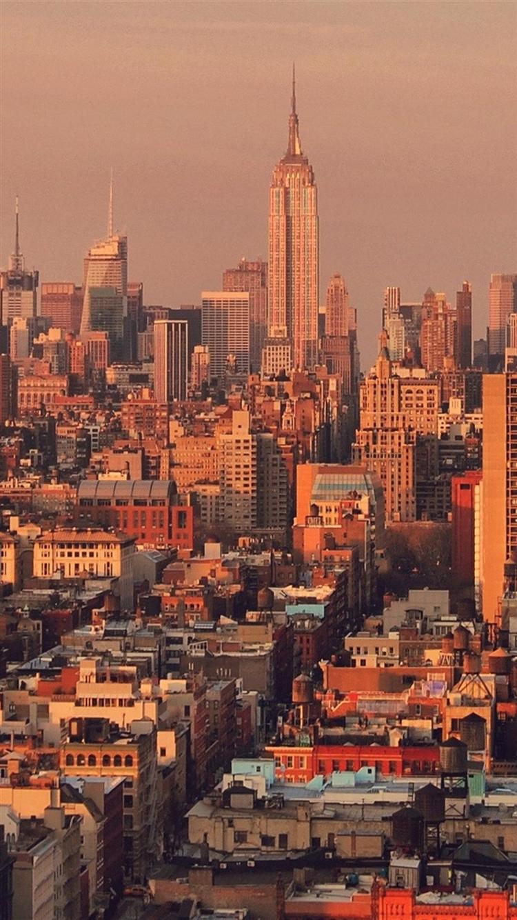 750x1334 New York Street Cars Buildings iPhone 6 Wallpaper HD