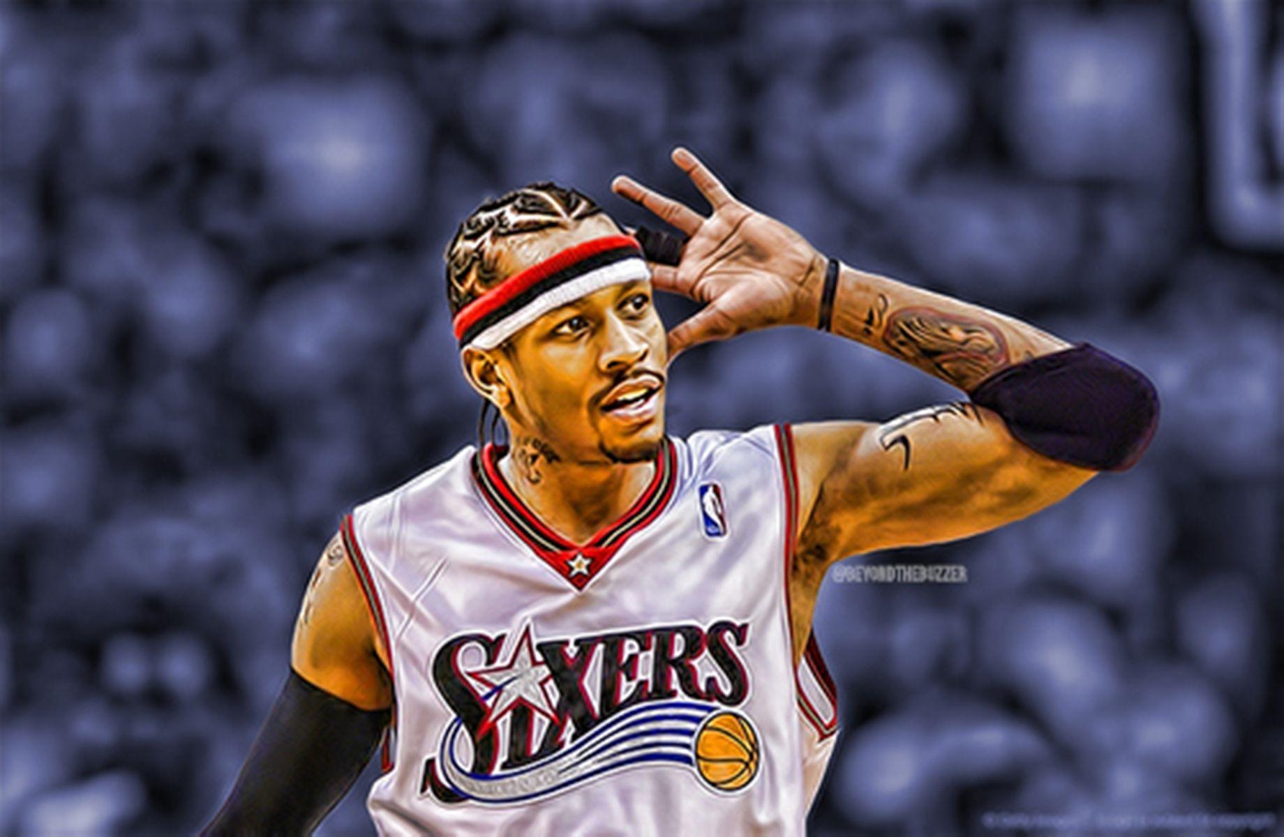 Allen Iverson Wallpapers Top Free Allen Iverson Backgrounds Wallpaperaccess