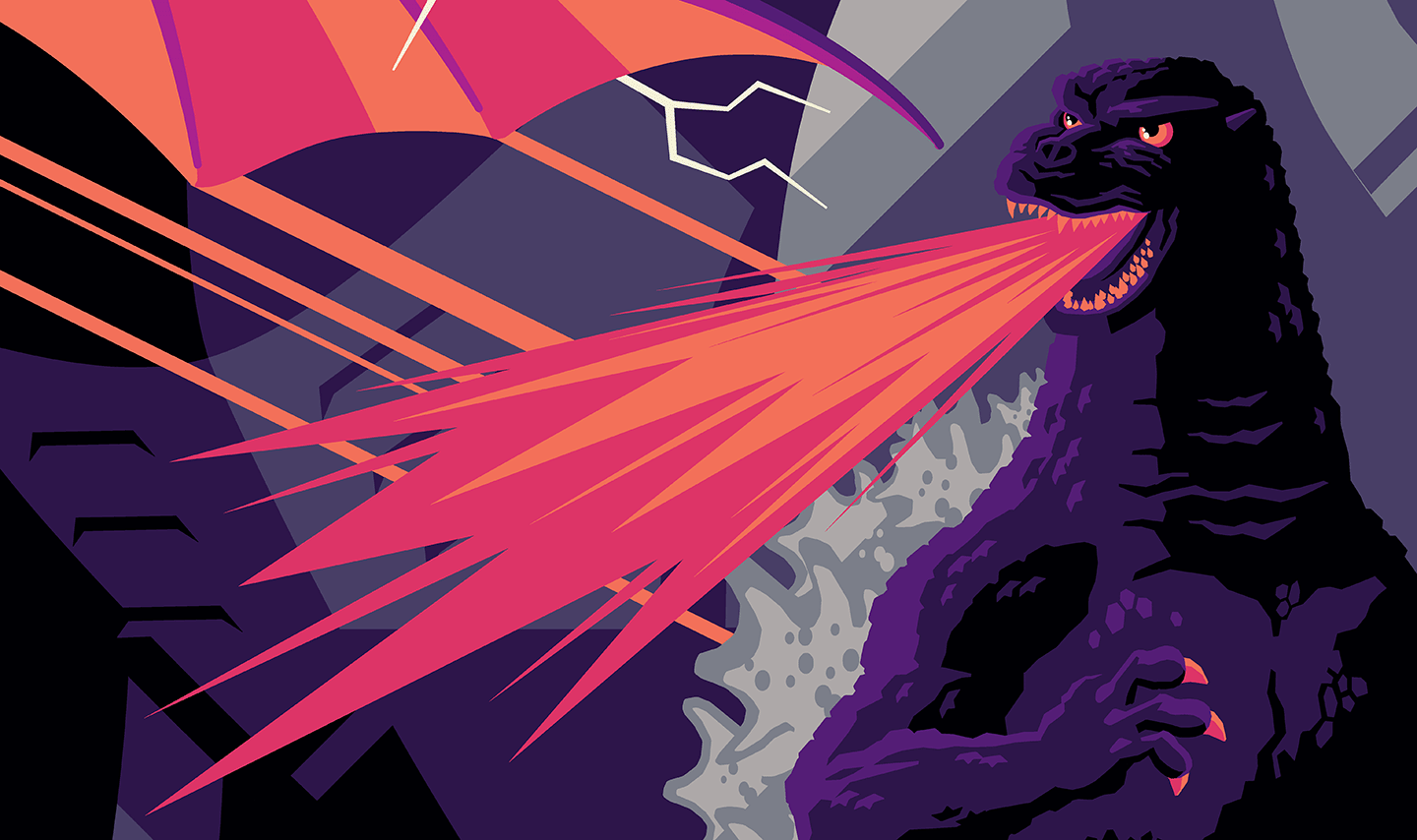 1440x854 Godzilla vs. Mechagodzilla II Poster