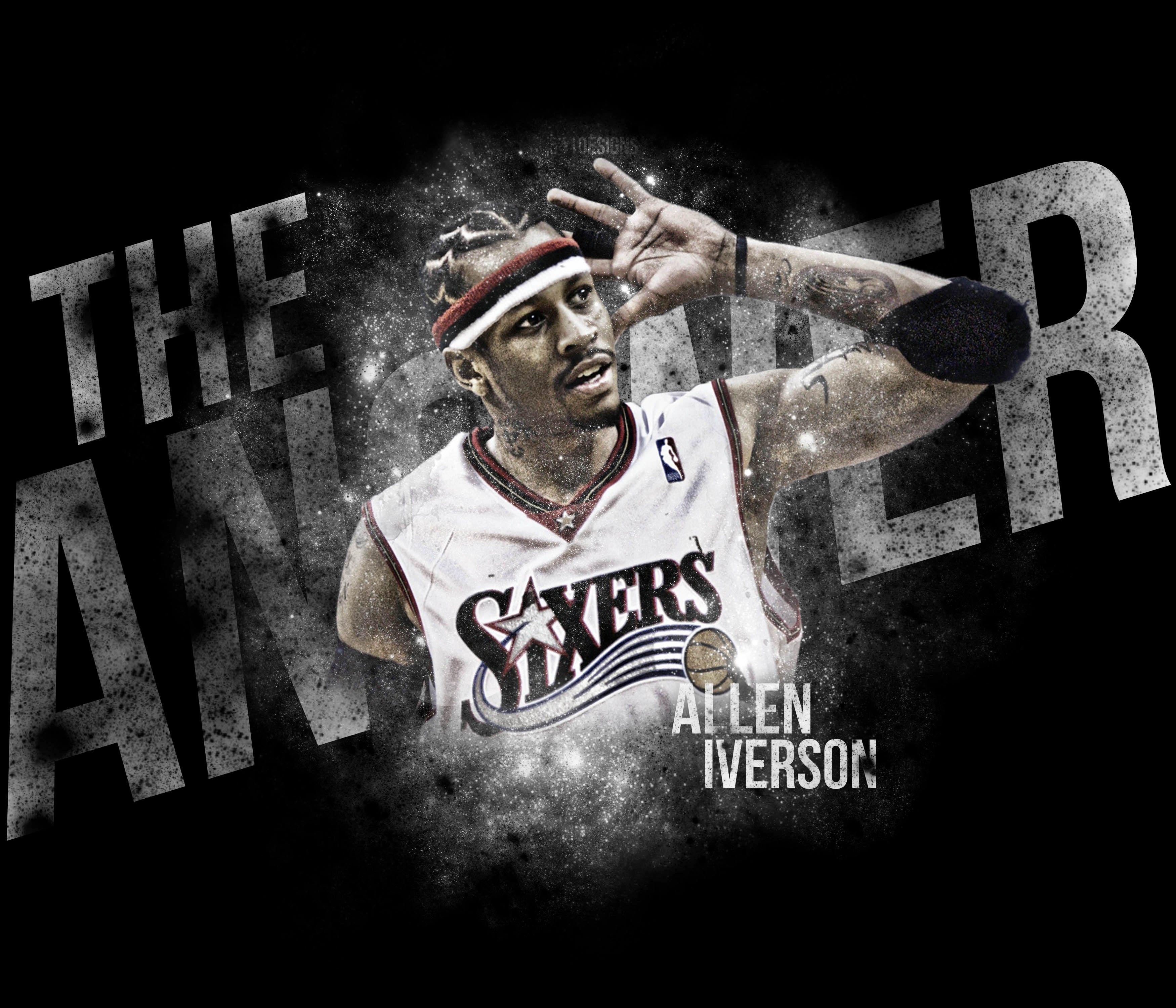 Allen Iverson Phone Wallpaper  Mobile Abyss