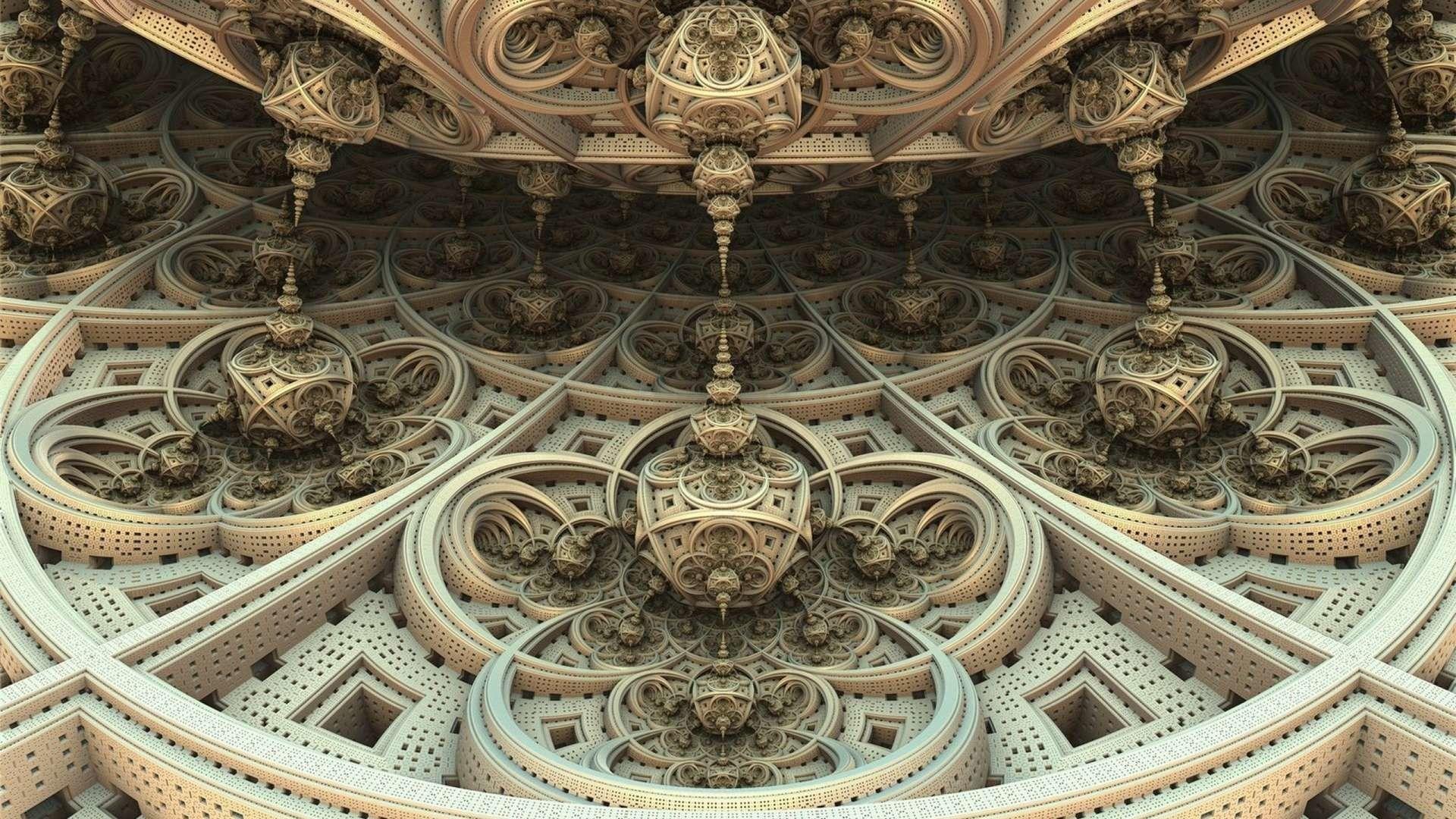 1920x1080 HD Fractals Wallpaper 1080p