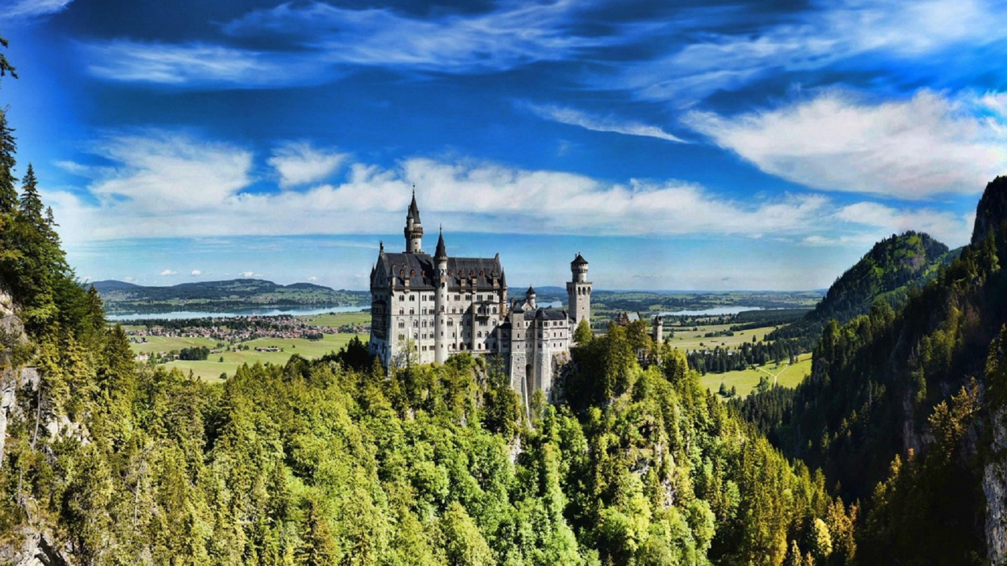 3840x2160 Neuschwanstein Castle Wallpaper. Wallpaper Studio 10