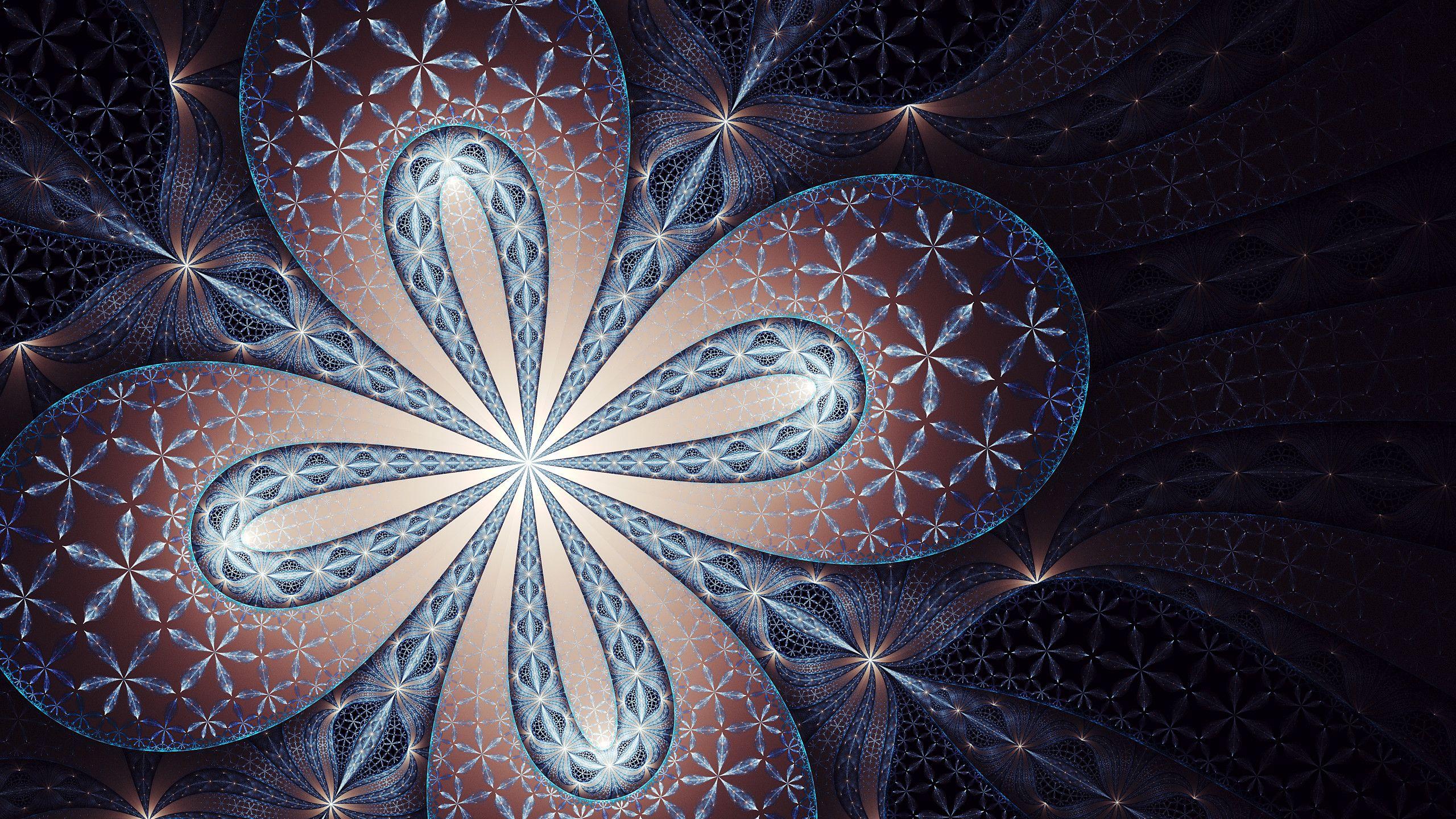 2560x1440 HD Fractal Wallpaper