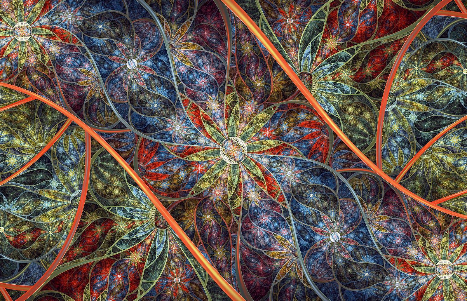 1600x1031 HD Fractals Wallpaper 1080p