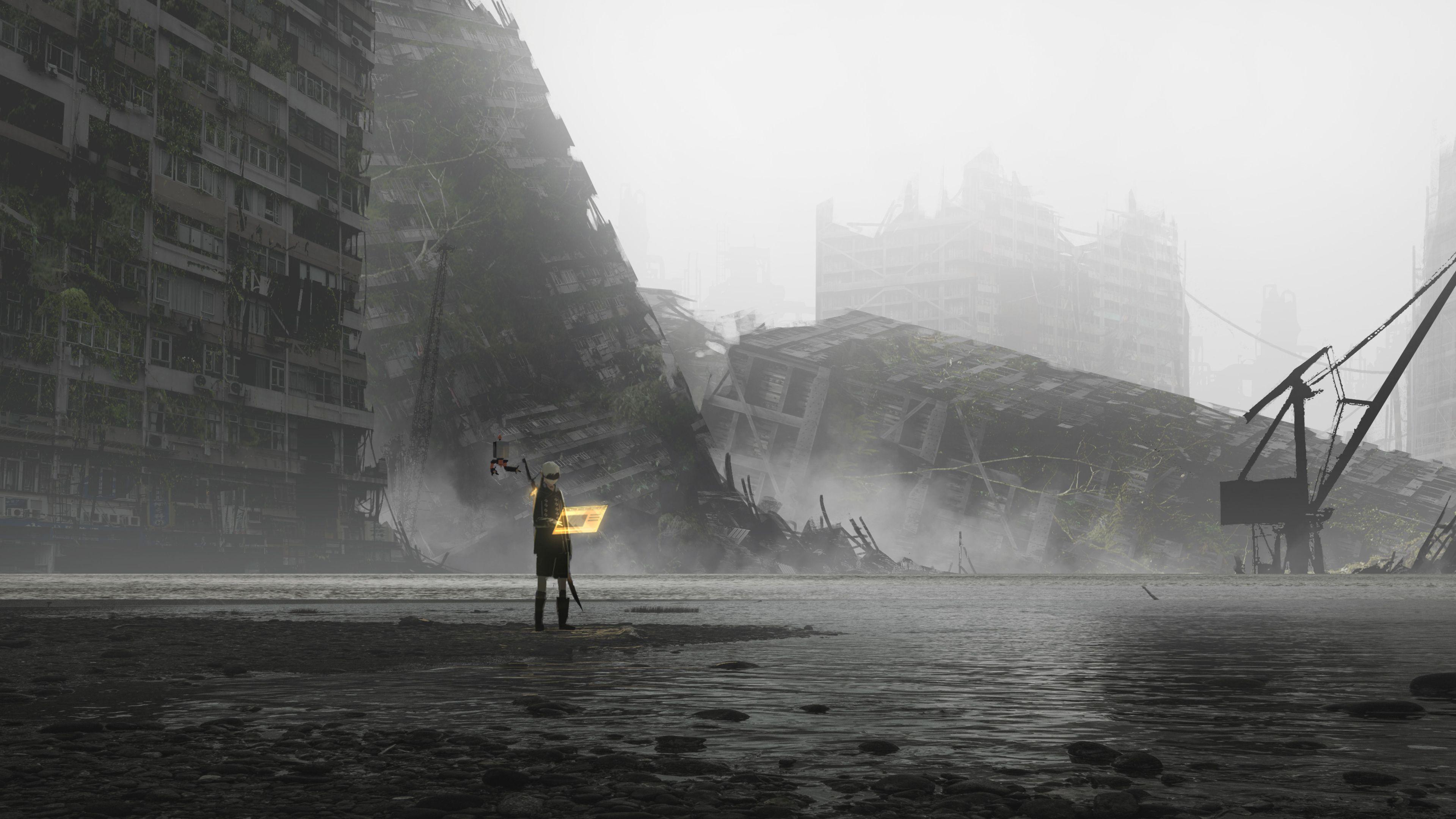 3840x2160 Wallpaper 4k YoRHa No 9 Type S NieR Automata 2018 games