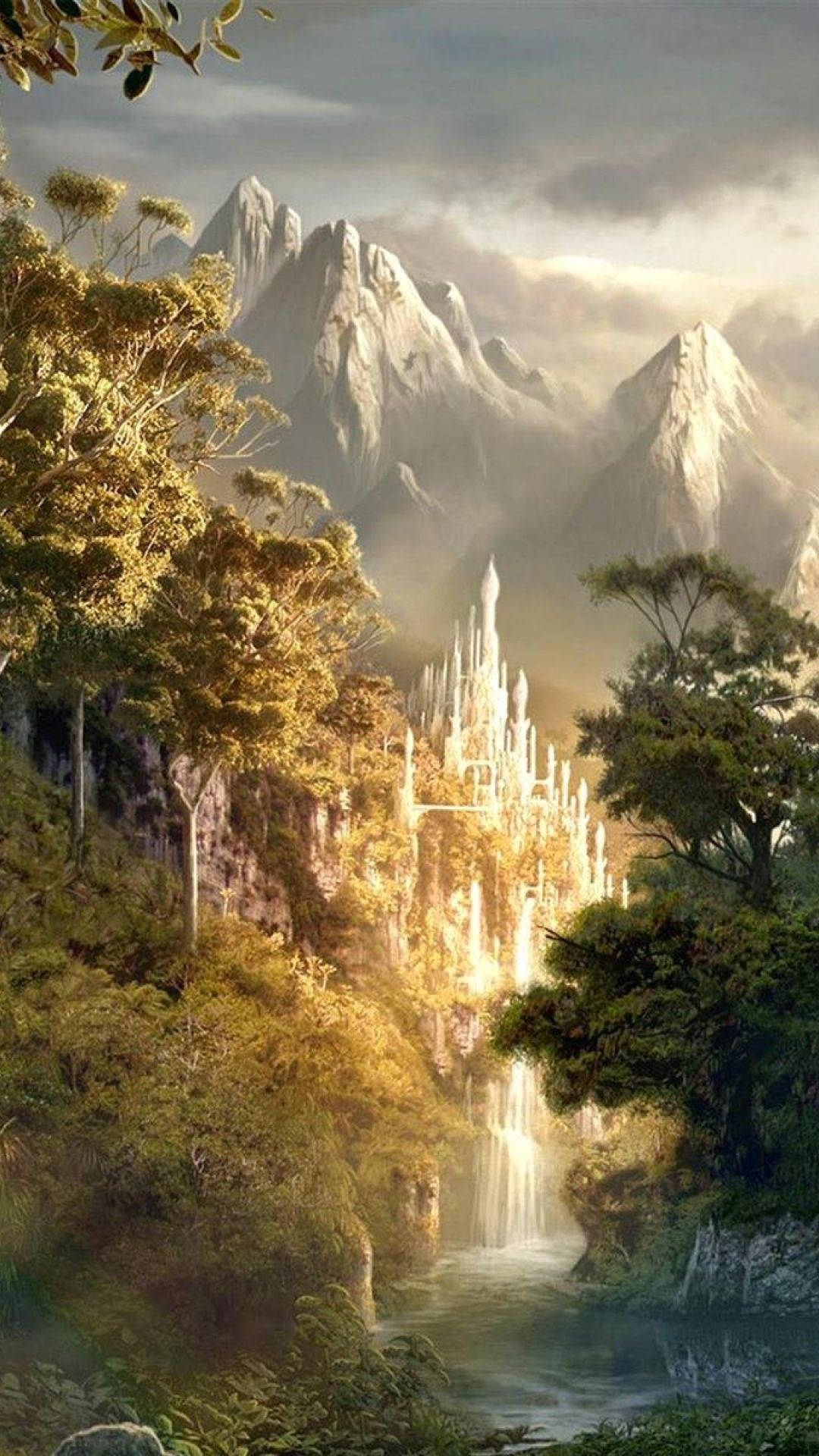 1080x1920 Download free Lotr Rivendell Forest