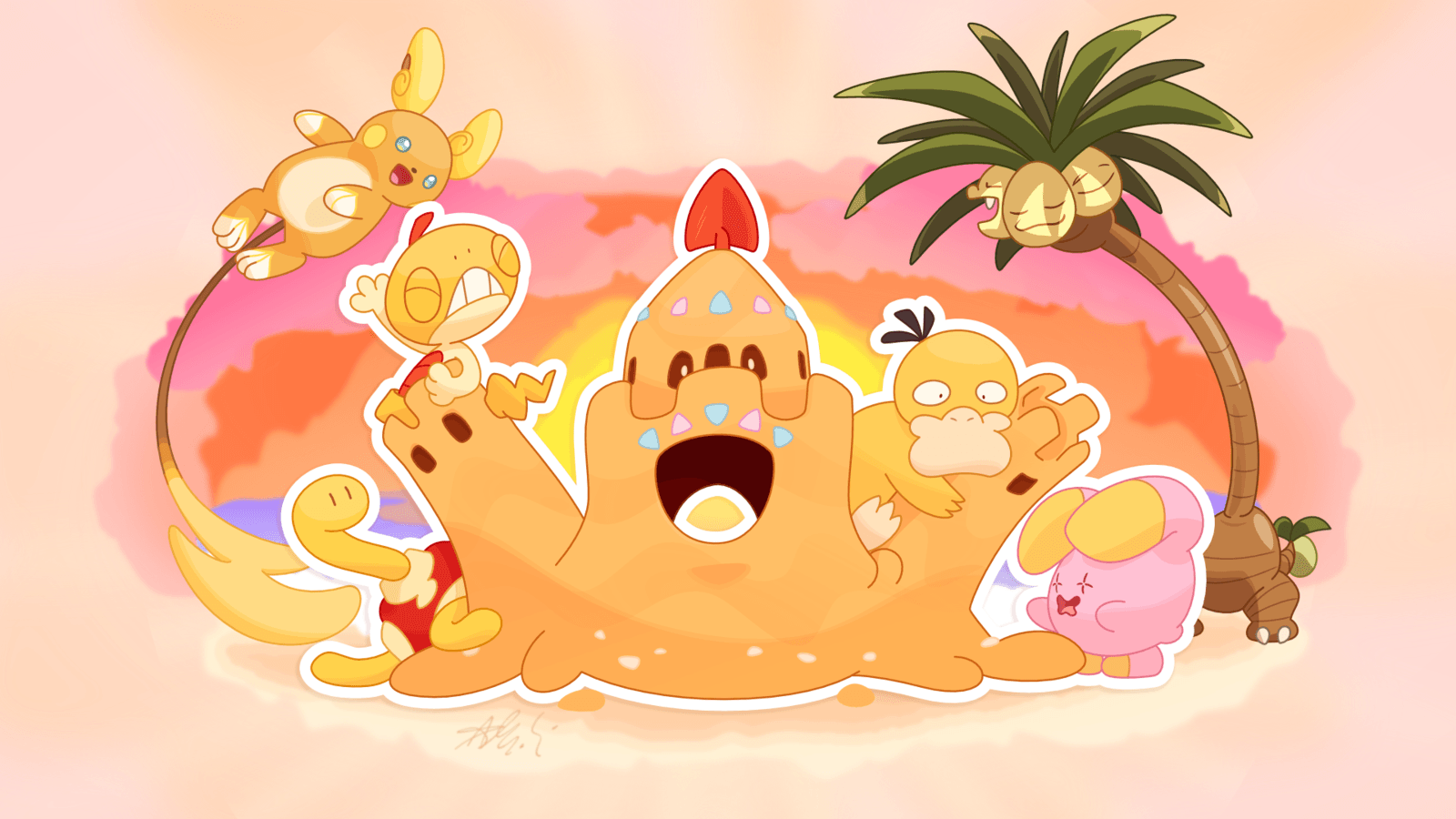 1600x900 Alola Summer Fun!