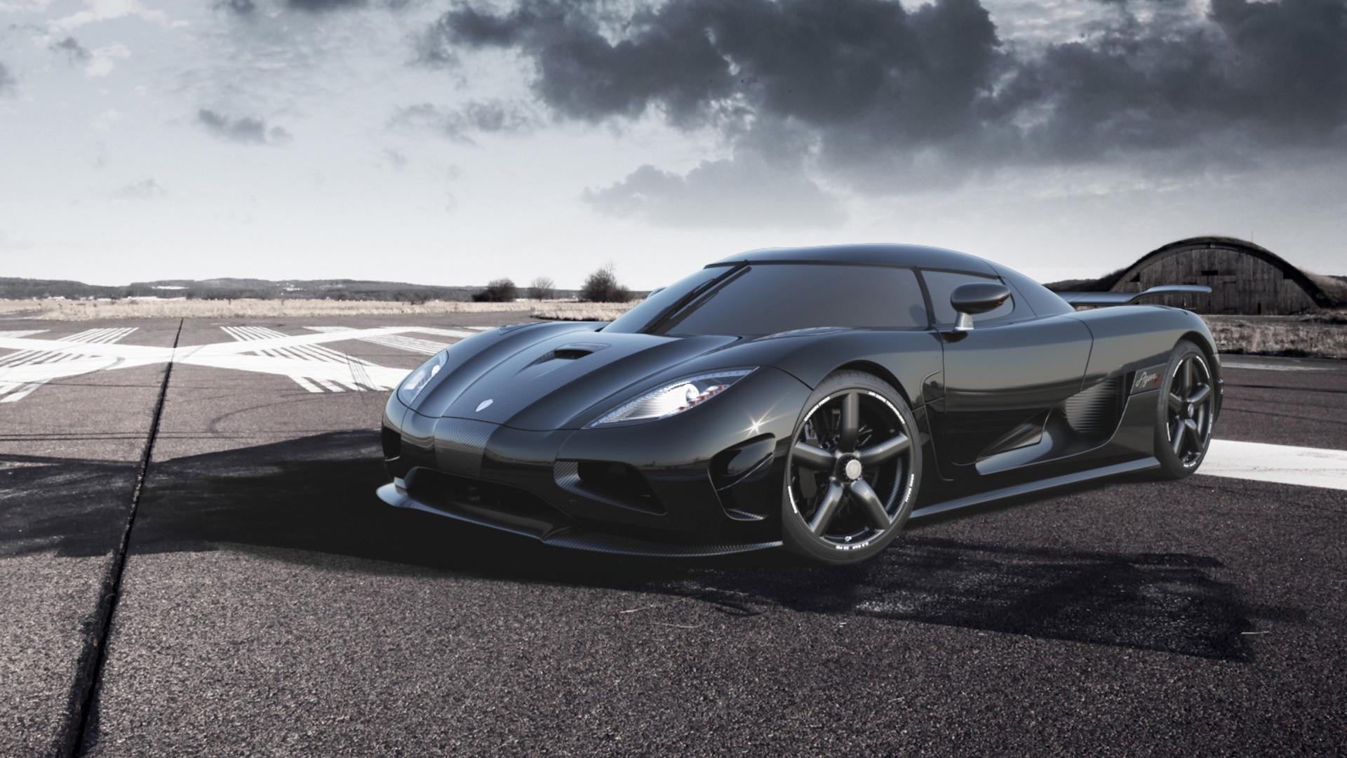 1920x1080 Black cars koenigsegg agera r static wallpaper