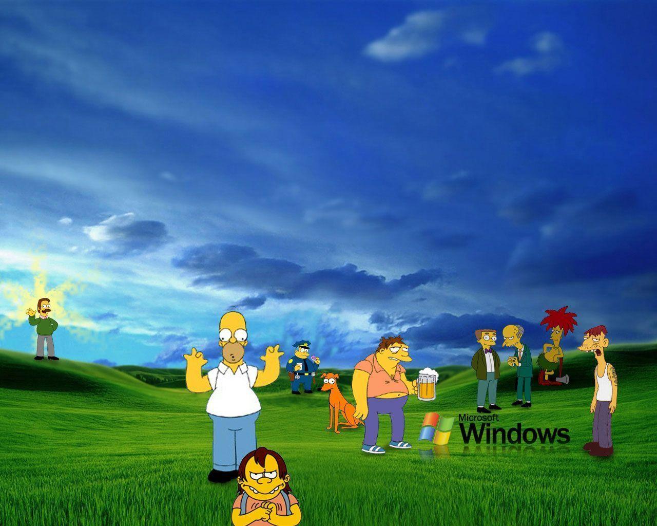 1280x1024 Funny Microsoft Wallpaper