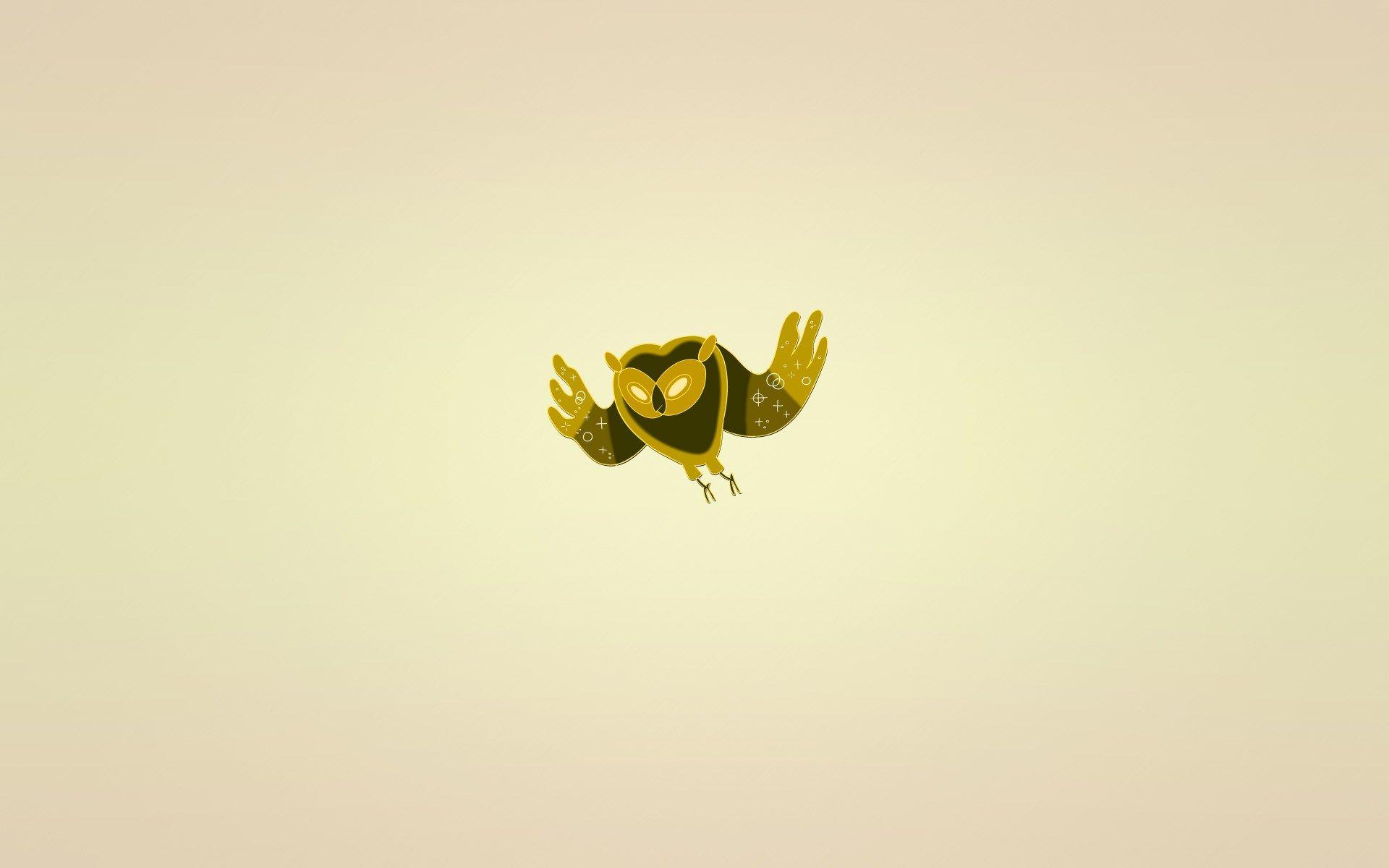 1920x1200 Owl Bird Minimalism Art