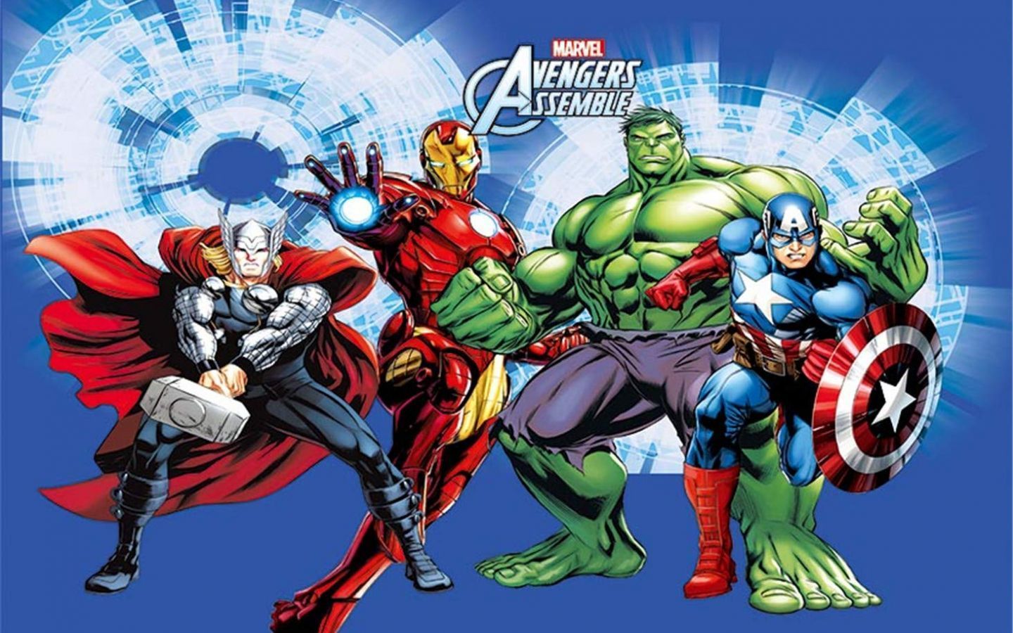 1440x900 Avengers Party Wallpaper