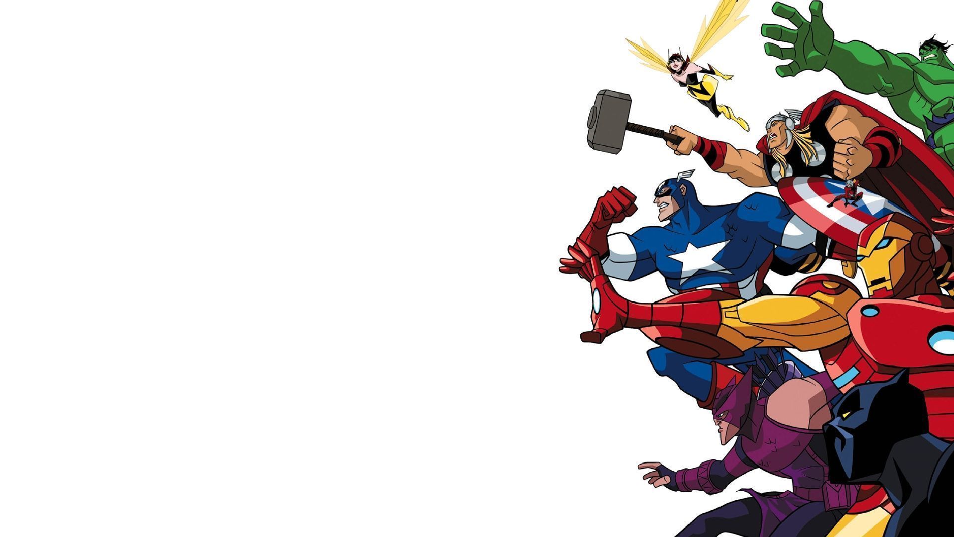 1920x1080 Earth's Mightiest Heroes HD Wallpaper