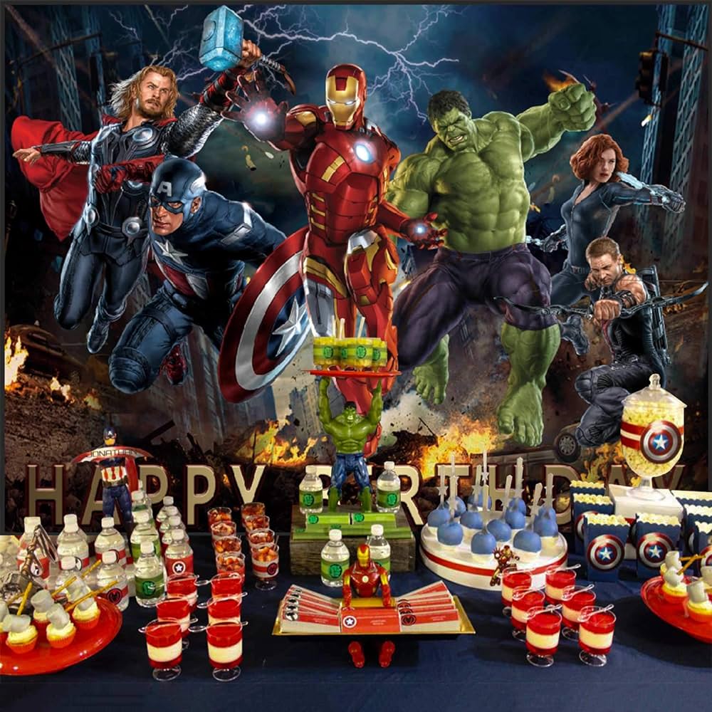 1000x1000 Avengers Backdrop, Superhero Theme