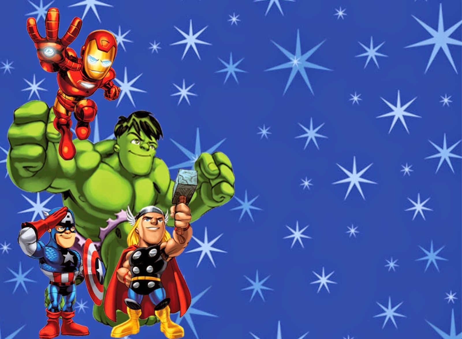 1600x1173 The Avengers Free Printable Invitations