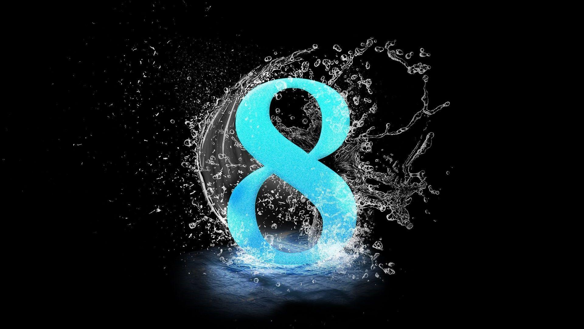 Number 8 Wallpapers - Top Free Number 8 Backgrounds - WallpaperAccess