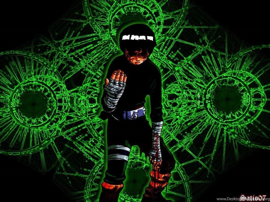 1024x768 Naruto ROCK LEE Wallpaper