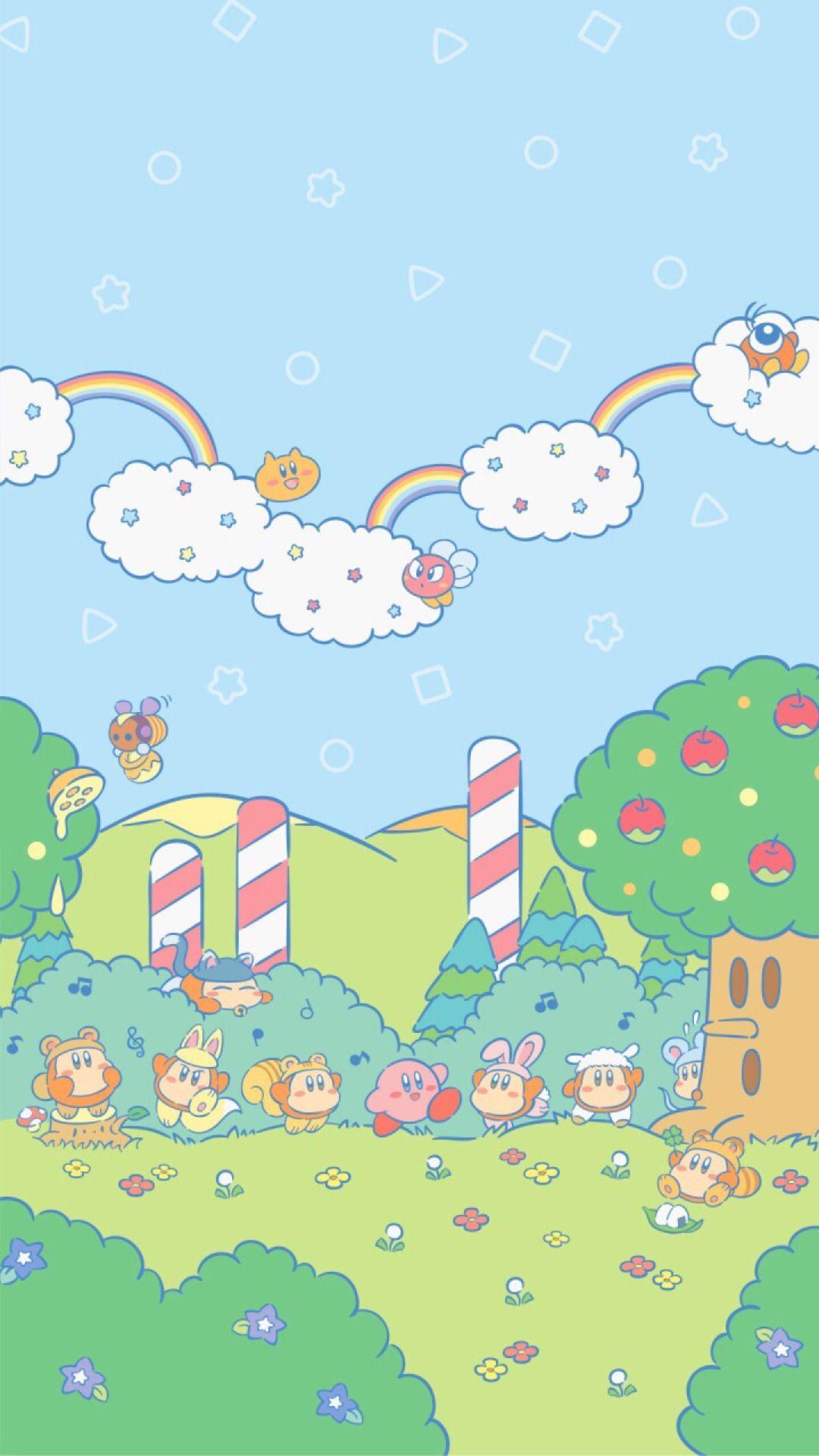 1080x1920 atokyojourney: “Hình nền kirby mới được phát hành trên Nintendo