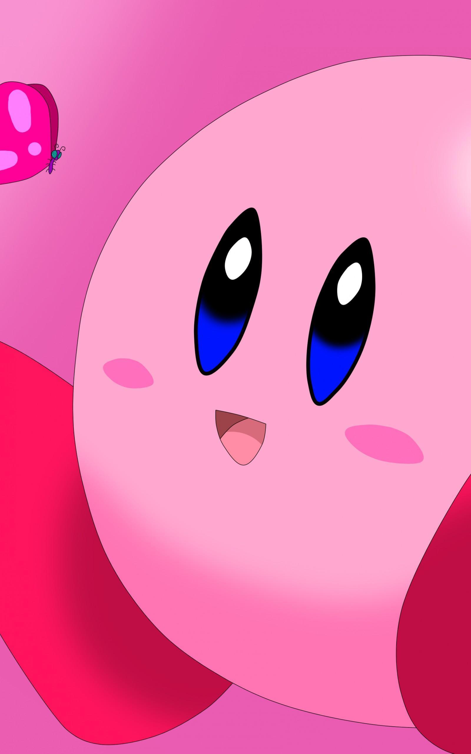 Hình nền 1600x2560 Kirby dành cho Android