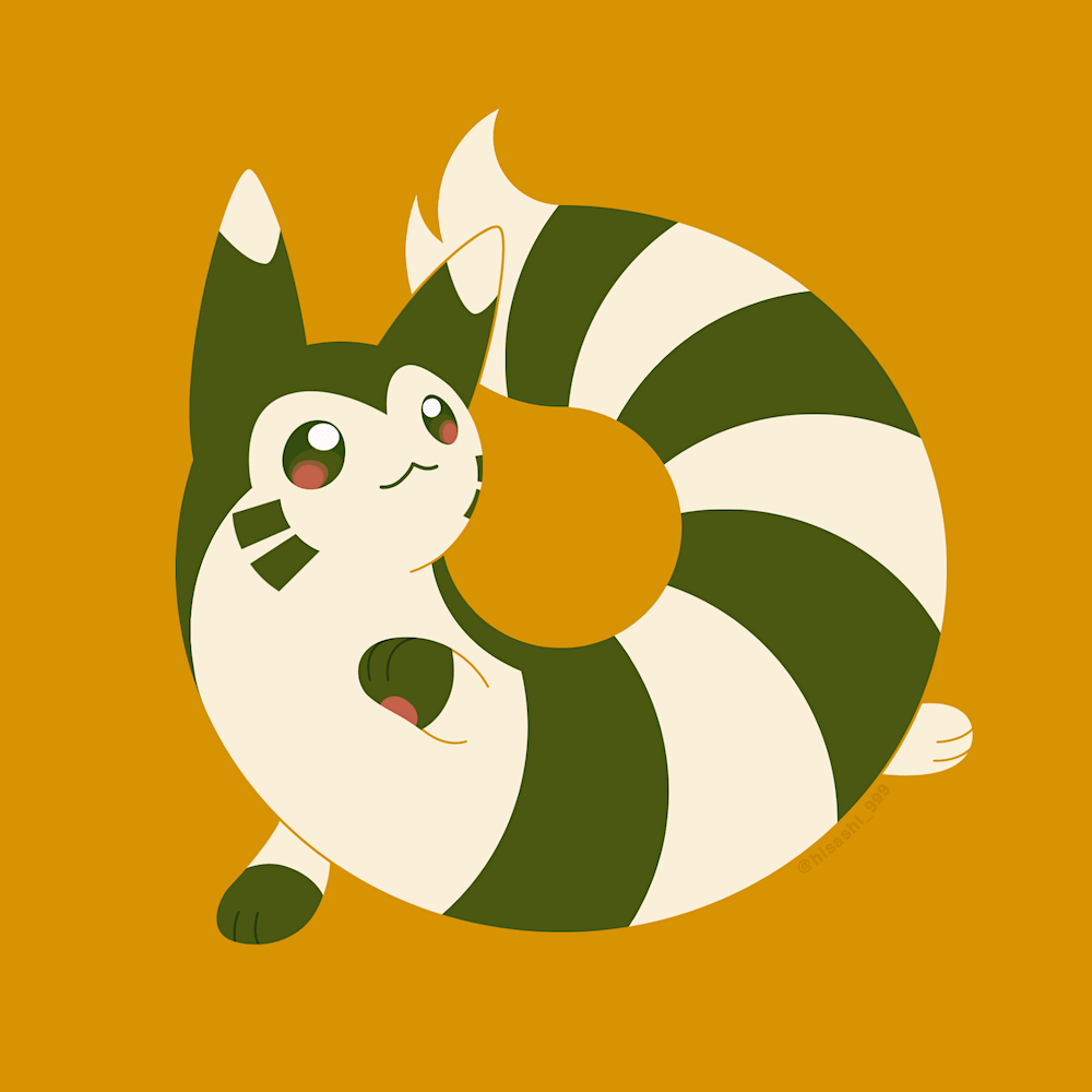 1000x1000 Furretémon Anime Image