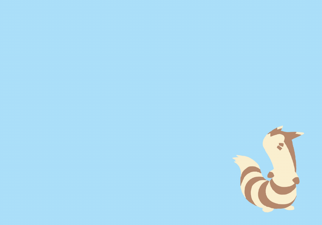 1080x755 Furret desktop wallpaper I made : r