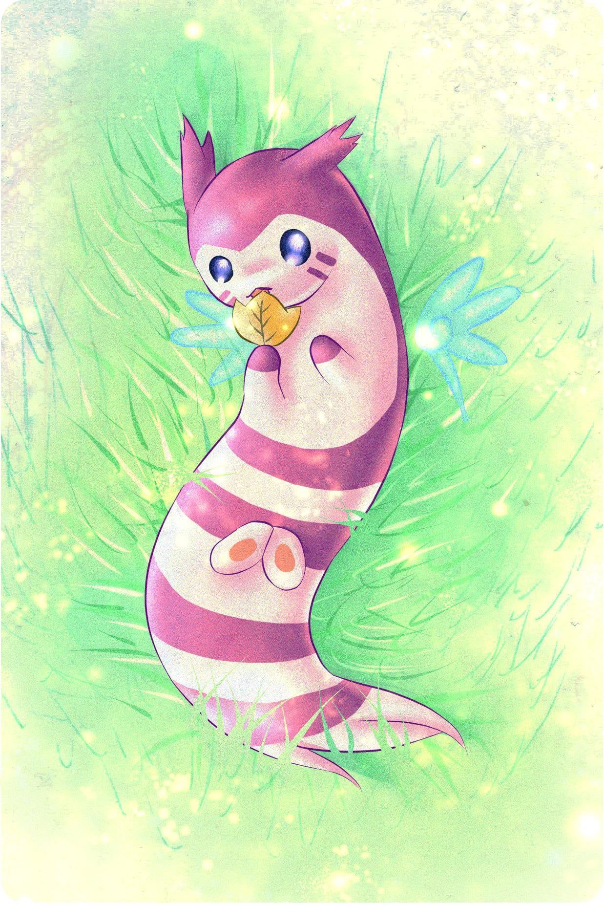 1237x1854 Fanart I drew of my shiny Furret 'Pixie