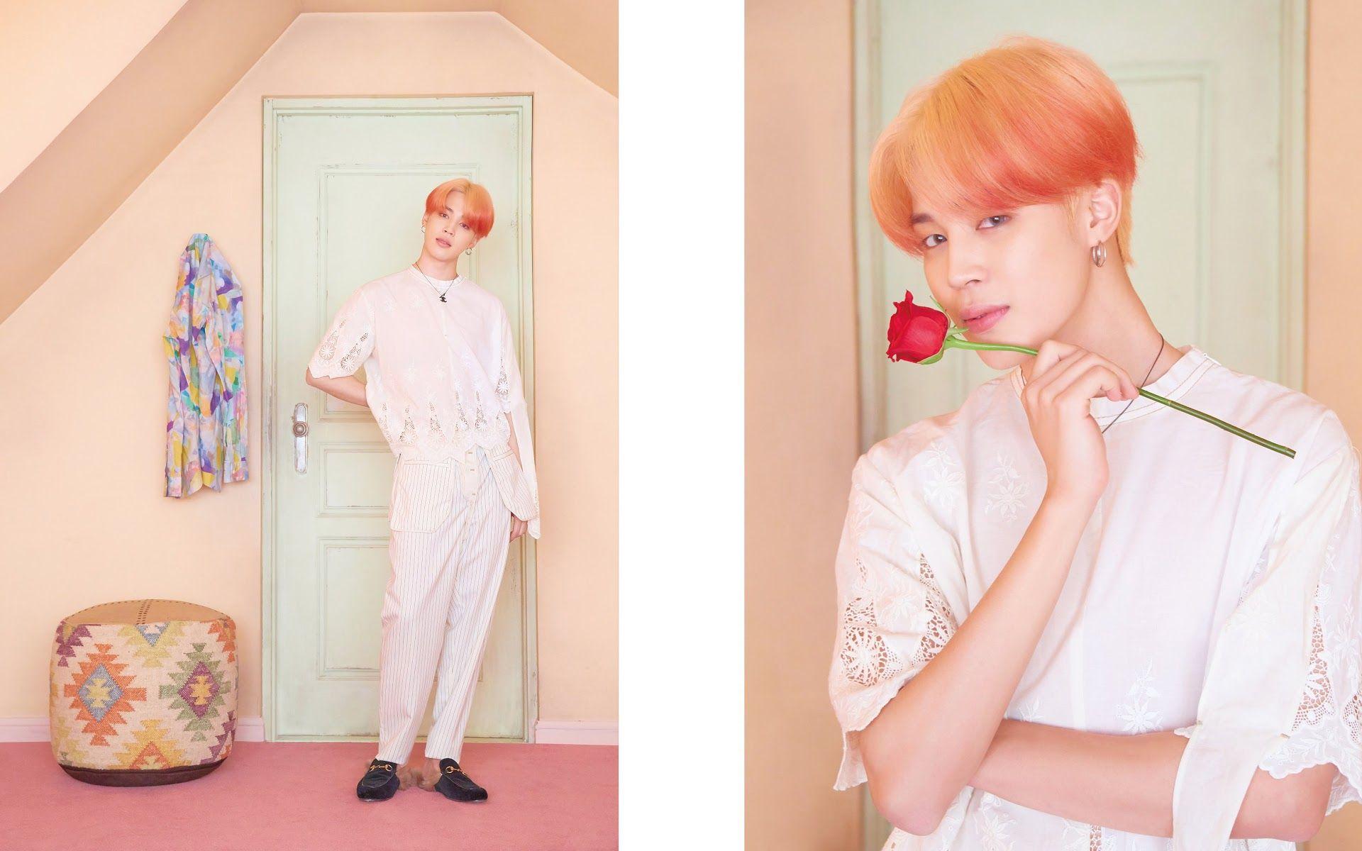 1920x1200 Jimin BTS Map of the Soul: Persona 4K Wallpaper